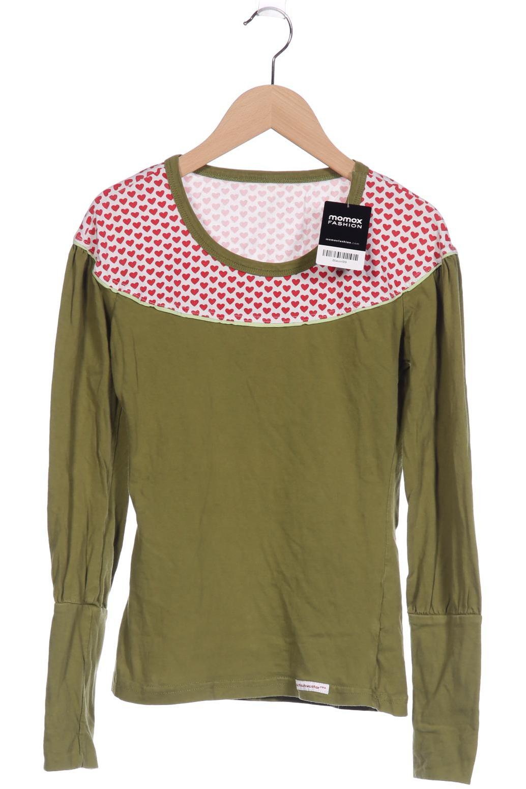 

Blutsgeschwister Damen Langarmshirt, hellgrün, Gr. 36