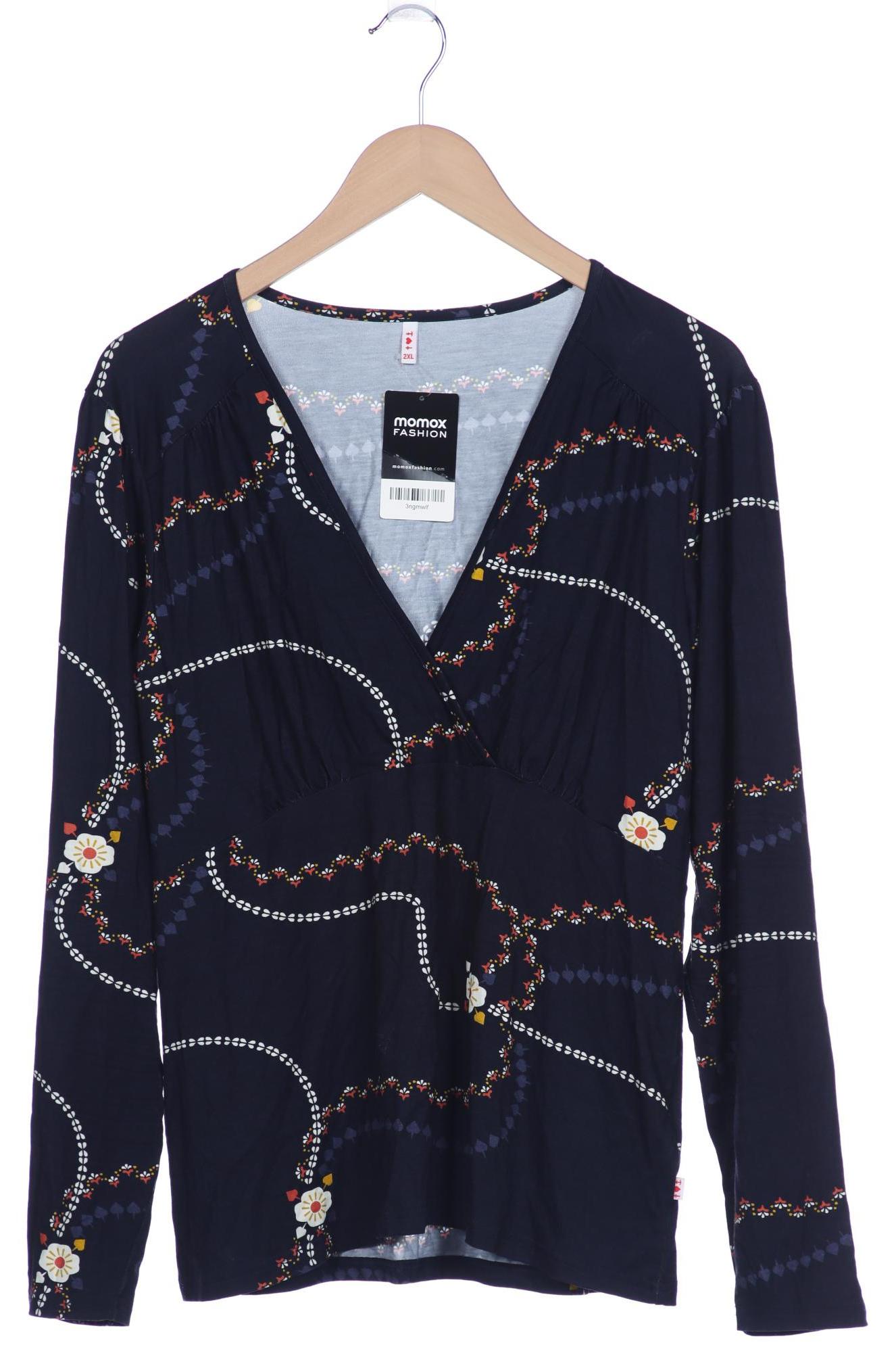 

Blutsgeschwister Damen Langarmshirt, marineblau
