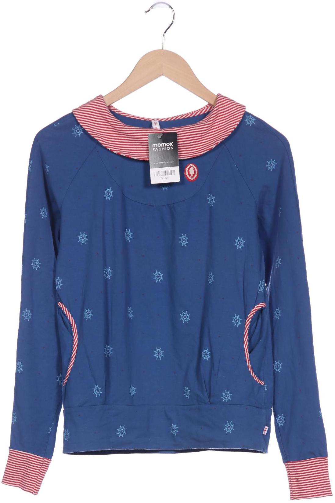 

Blutsgeschwister Damen Langarmshirt, blau, Gr. 38