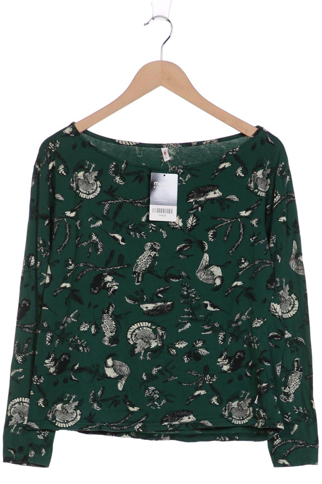 

Blutsgeschwister Damen Langarmshirt, grün, Gr. 42