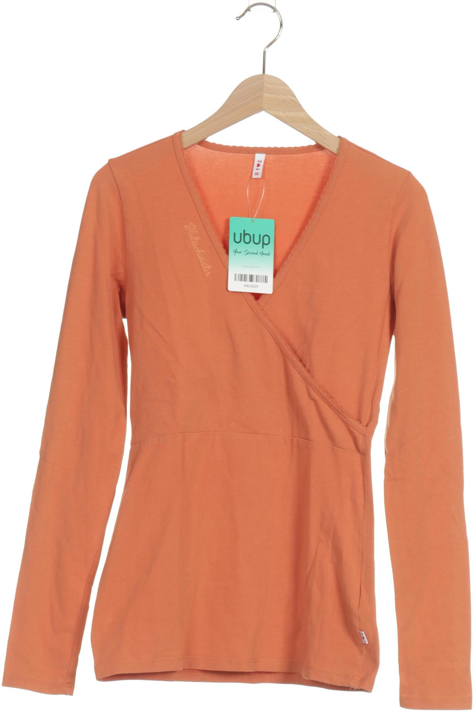 

Blutsgeschwister Damen Langarmshirt, orange, Gr.