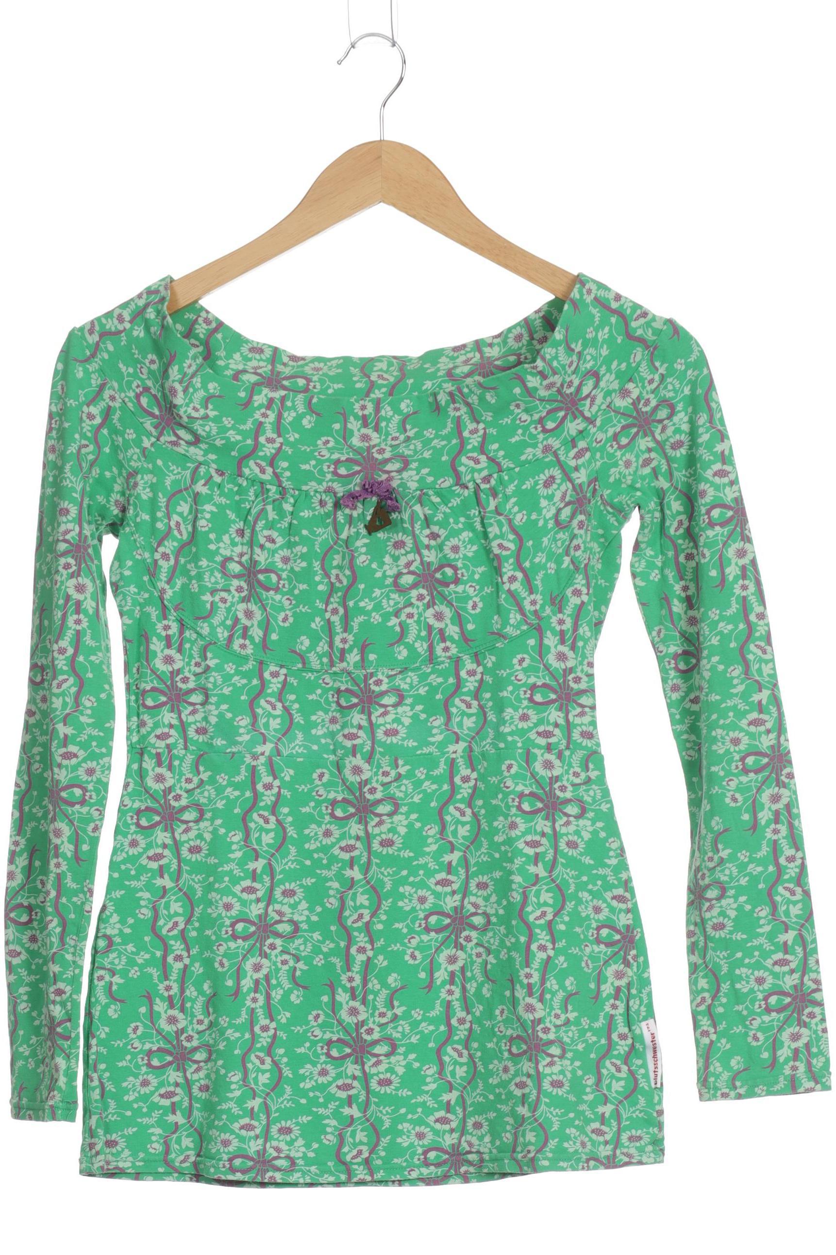 

Blutsgeschwister Damen Langarmshirt, grün, Gr.