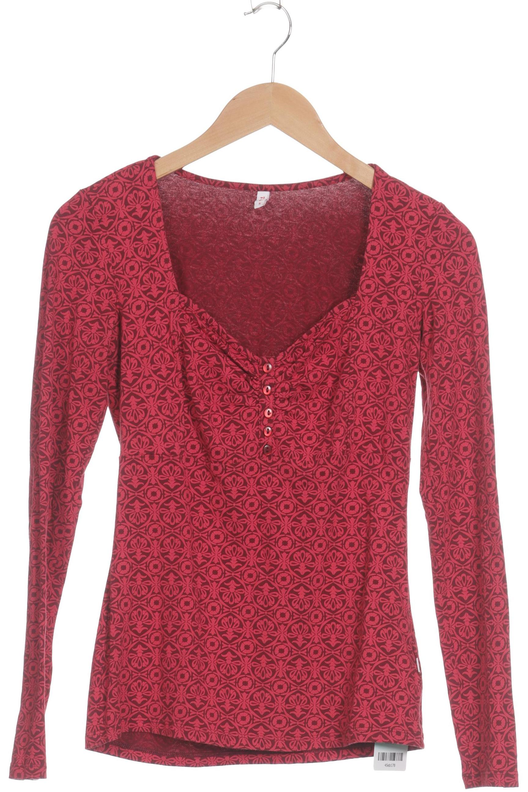 

Blutsgeschwister Damen Langarmshirt, rot, Gr. 36
