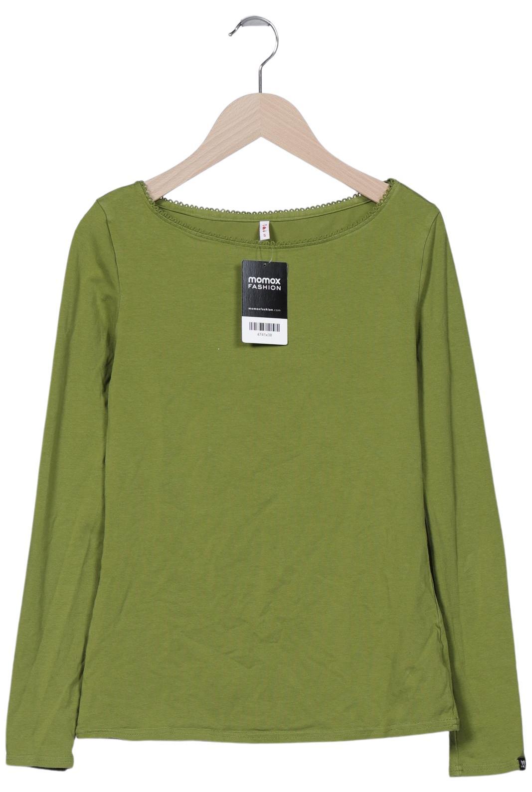 

Blutsgeschwister Damen Langarmshirt, grün, Gr. 36