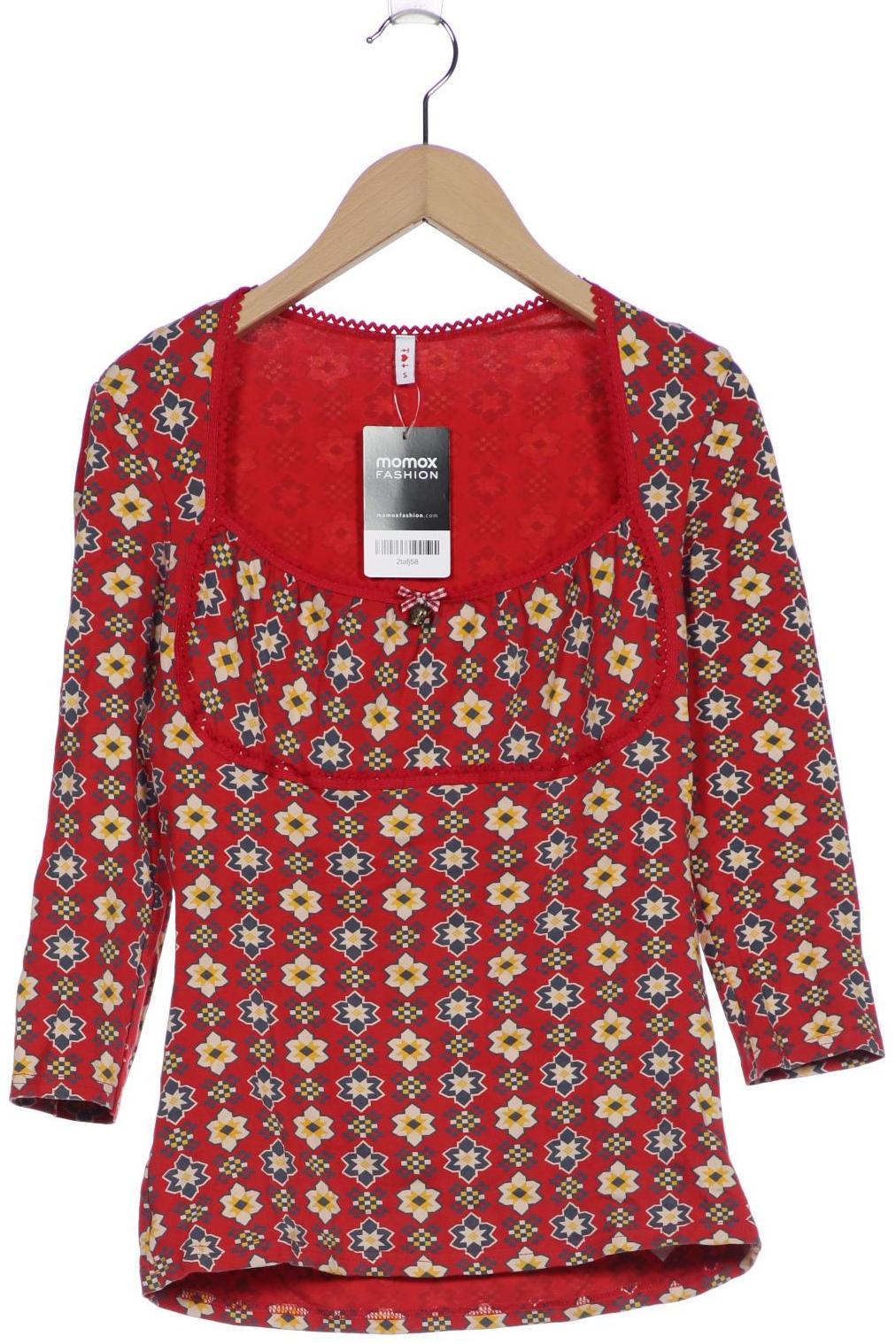 

Blutsgeschwister Damen Langarmshirt, rot, Gr. 36