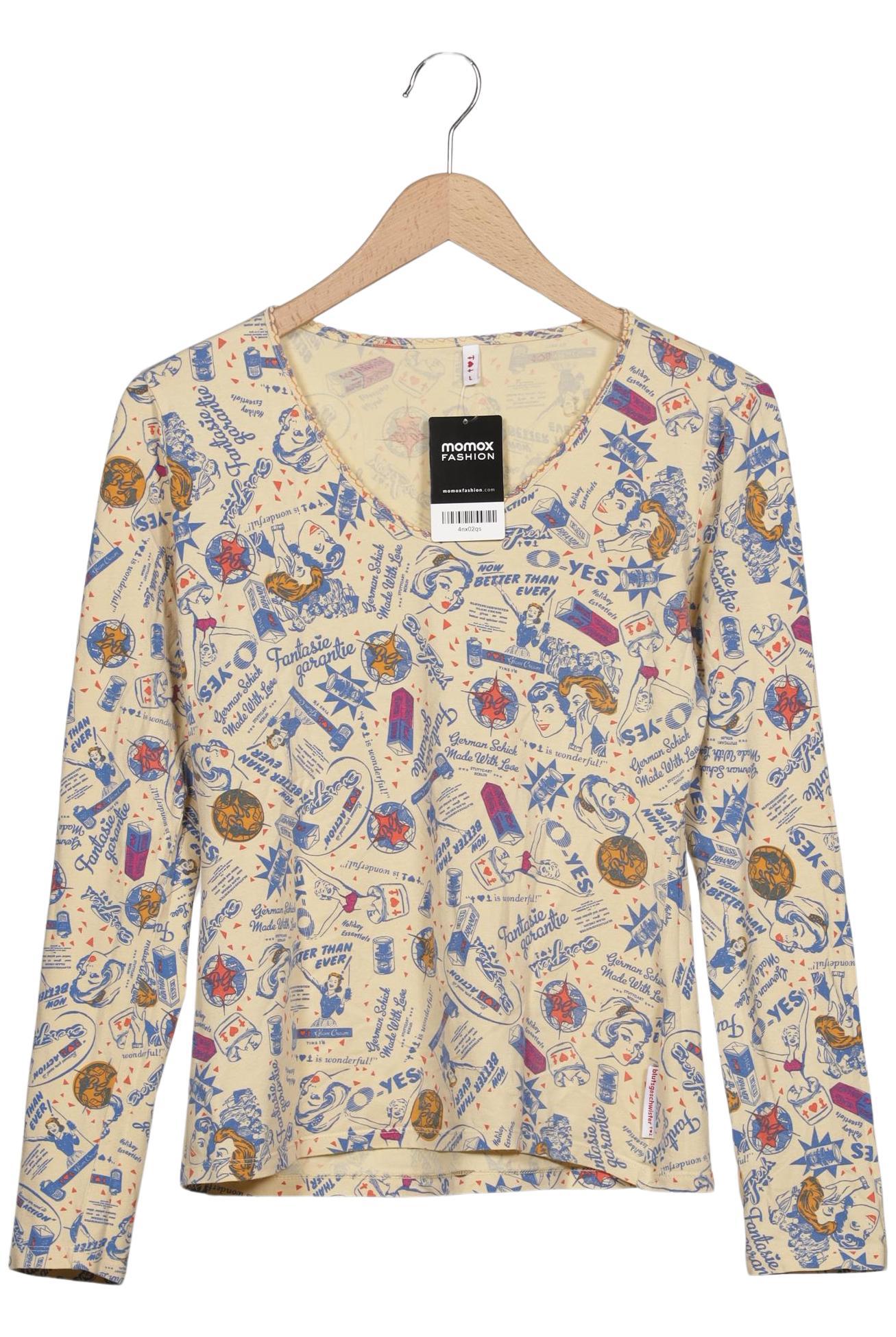 

Blutsgeschwister Damen Langarmshirt, beige, Gr. 42