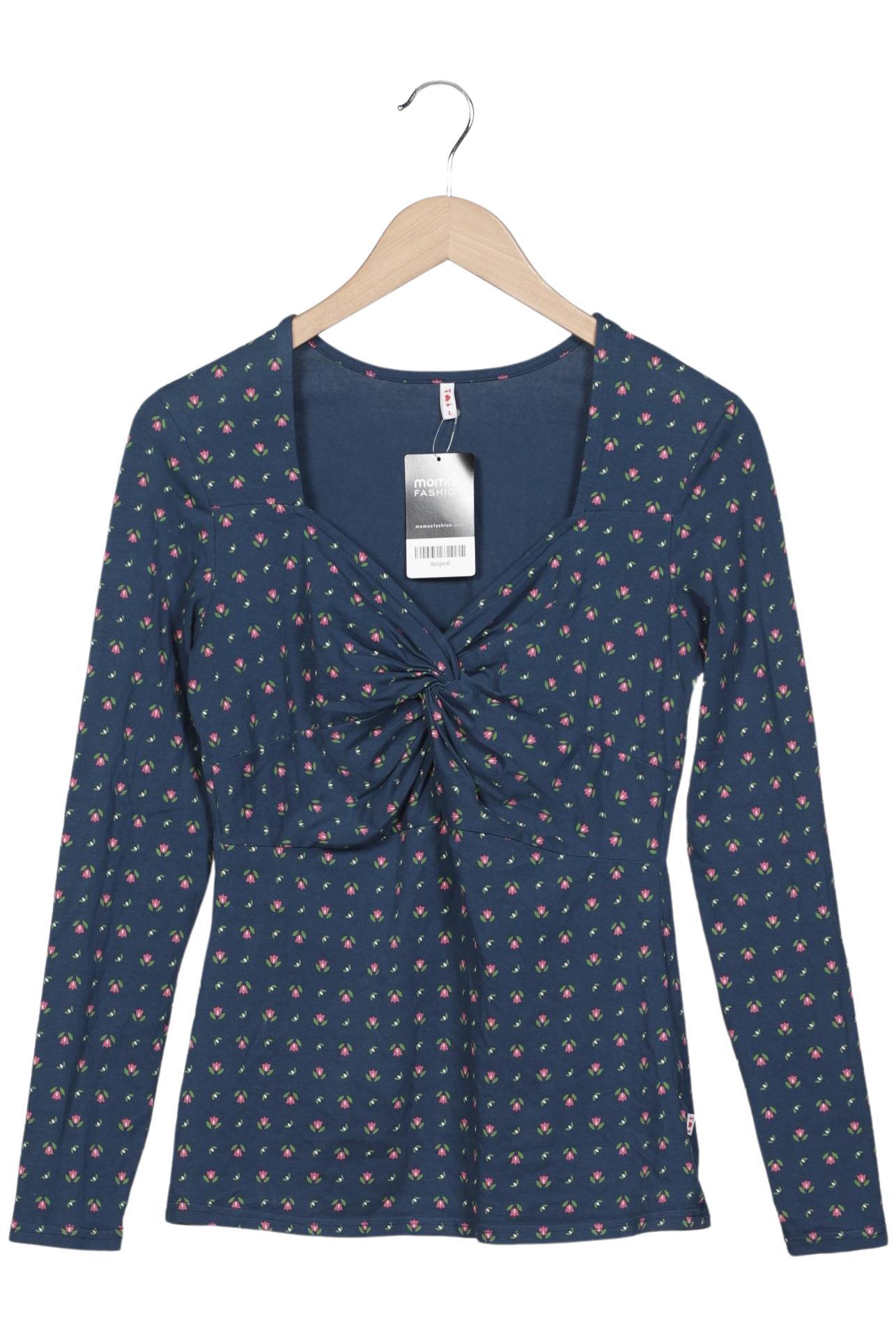 

Blutsgeschwister Damen Langarmshirt, marineblau, Gr. 42