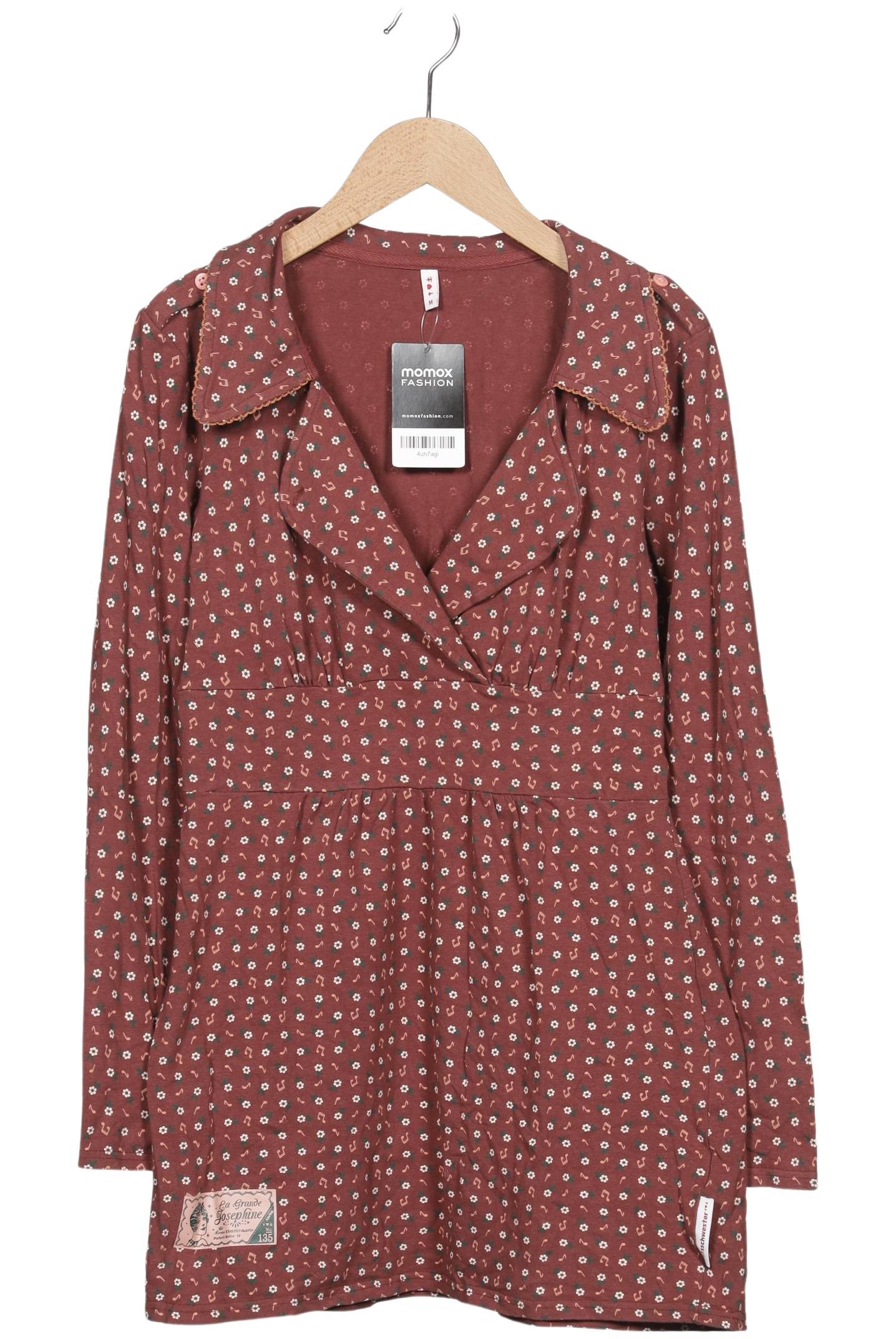 

Blutsgeschwister Damen Langarmshirt, rot, Gr. 38