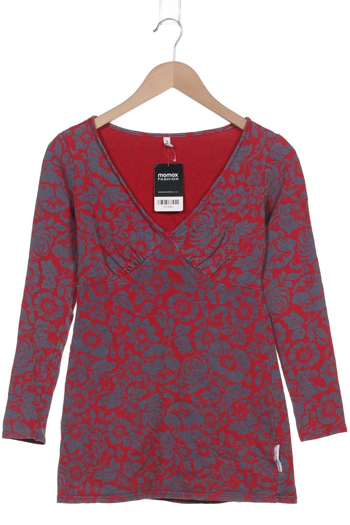 

Blutsgeschwister Damen Langarmshirt, rot, Gr. 36