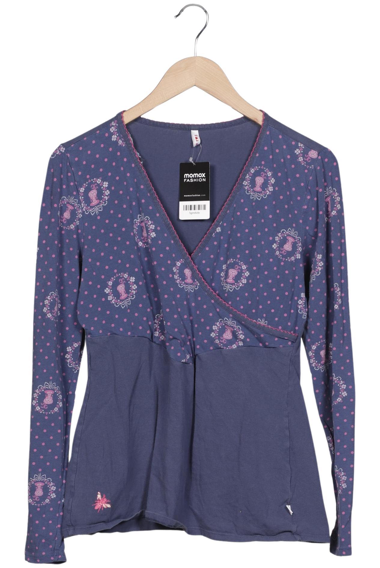 

Blutsgeschwister Damen Langarmshirt, blau, Gr. 44