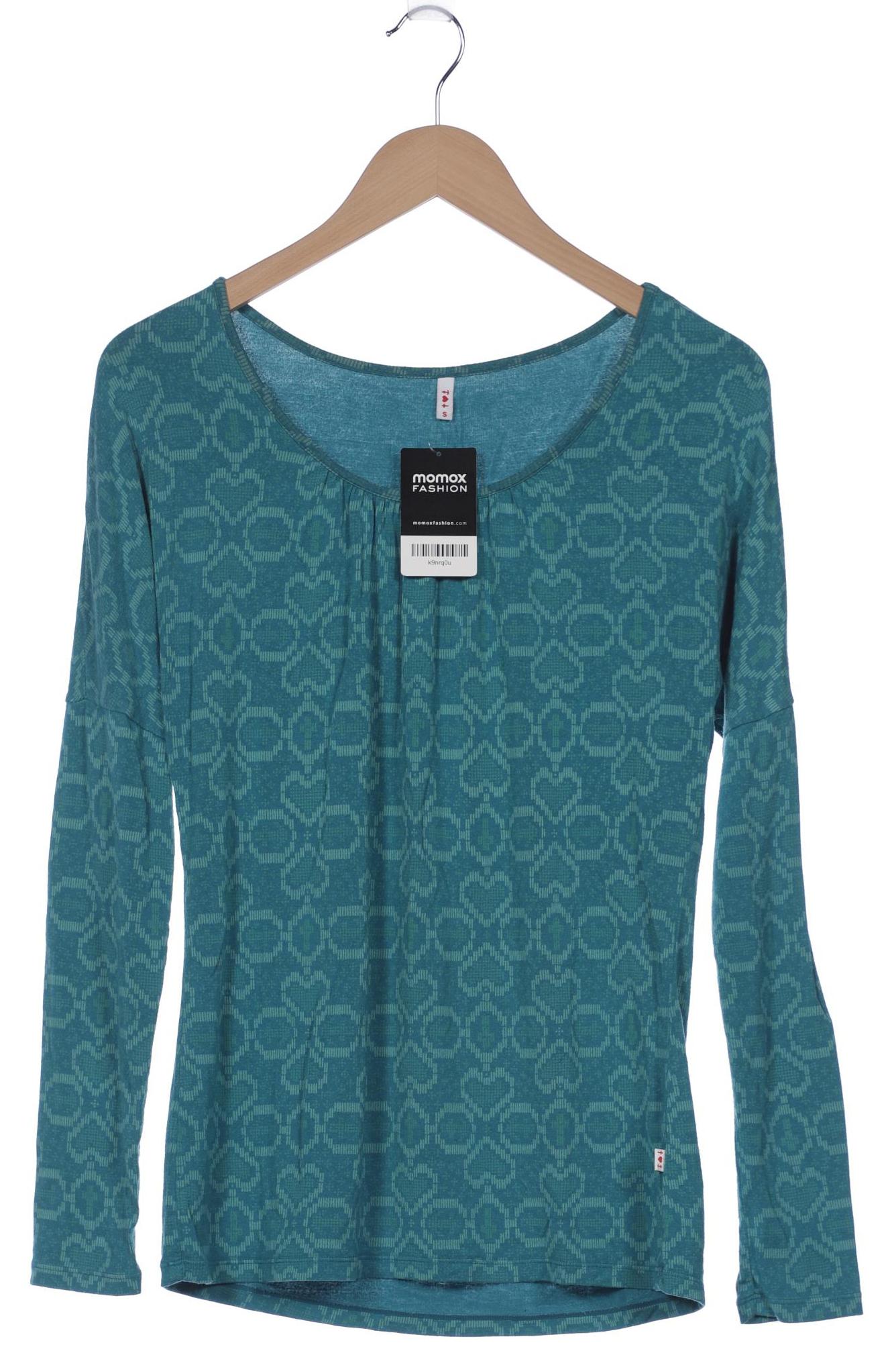 

Blutsgeschwister Damen Langarmshirt, blau, Gr. 36