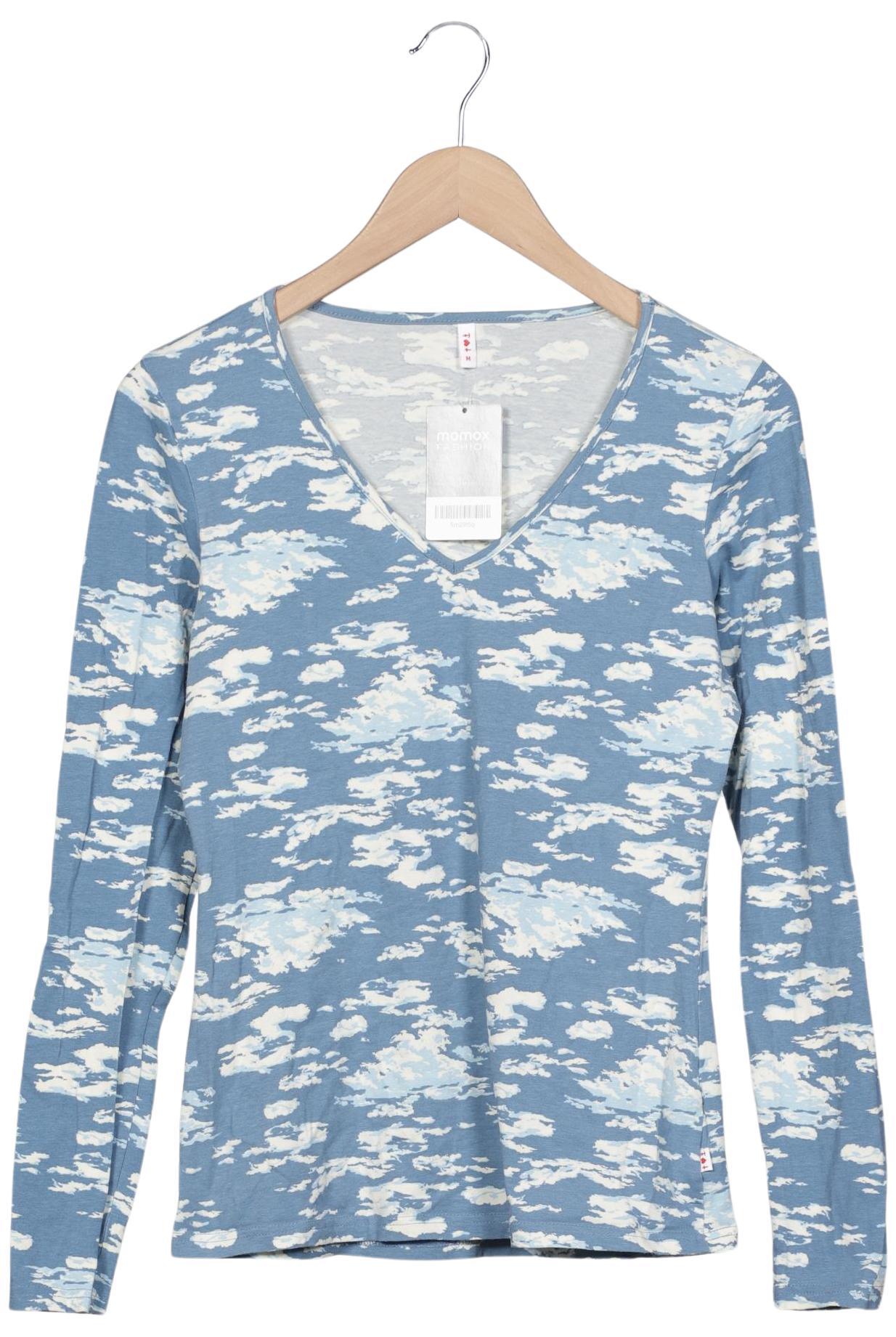 

Blutsgeschwister Damen Langarmshirt, blau, Gr. 38