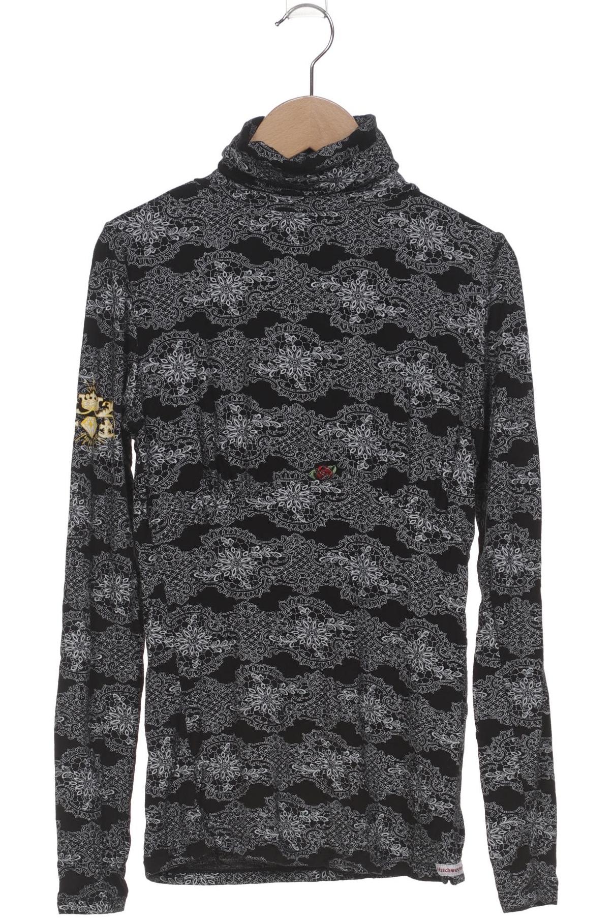 Thumbnail - Blutsgeschwister Damen Langarmshirt, schwarz, Gr. 36