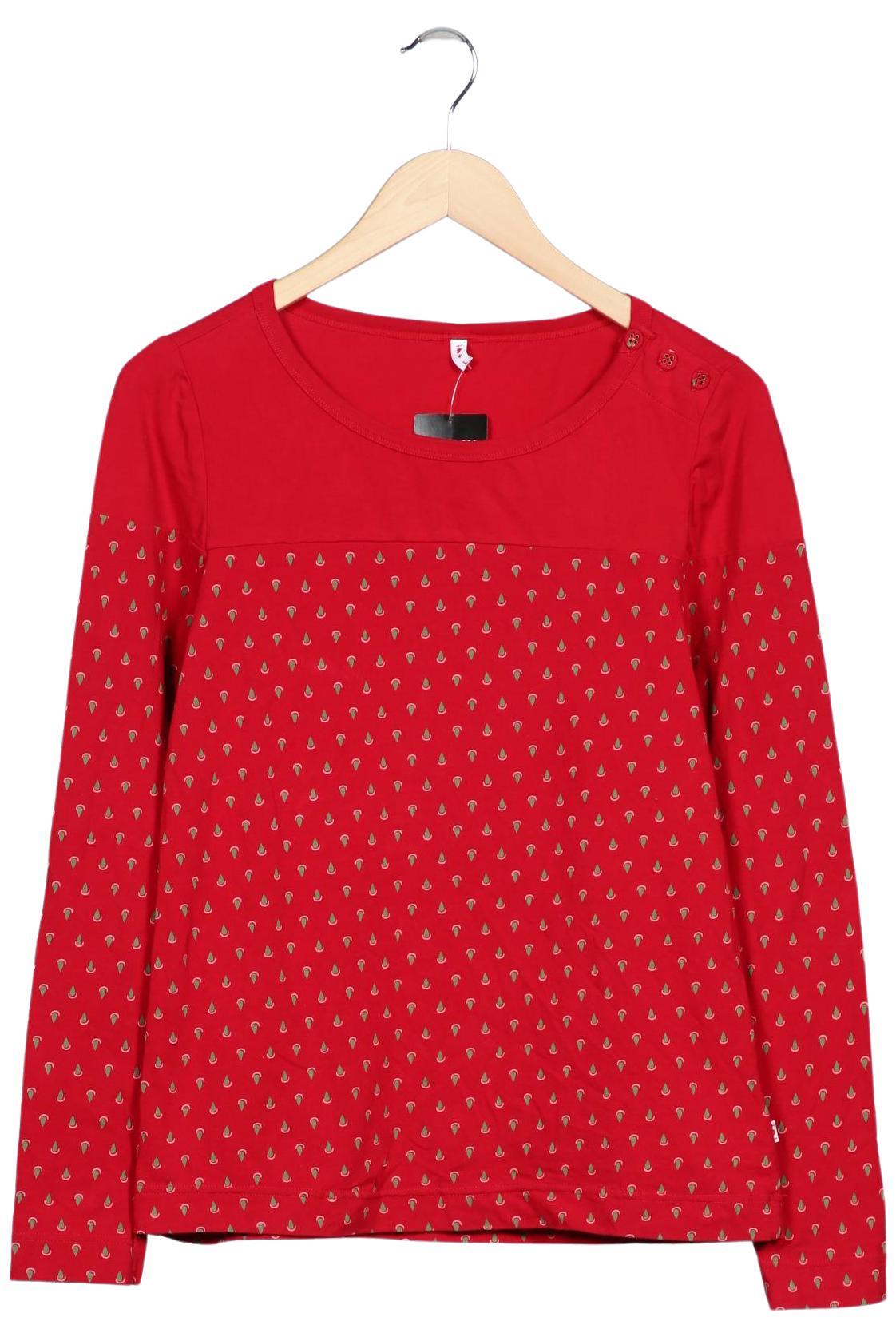 

Blutsgeschwister Damen Langarmshirt, rot, Gr. 42