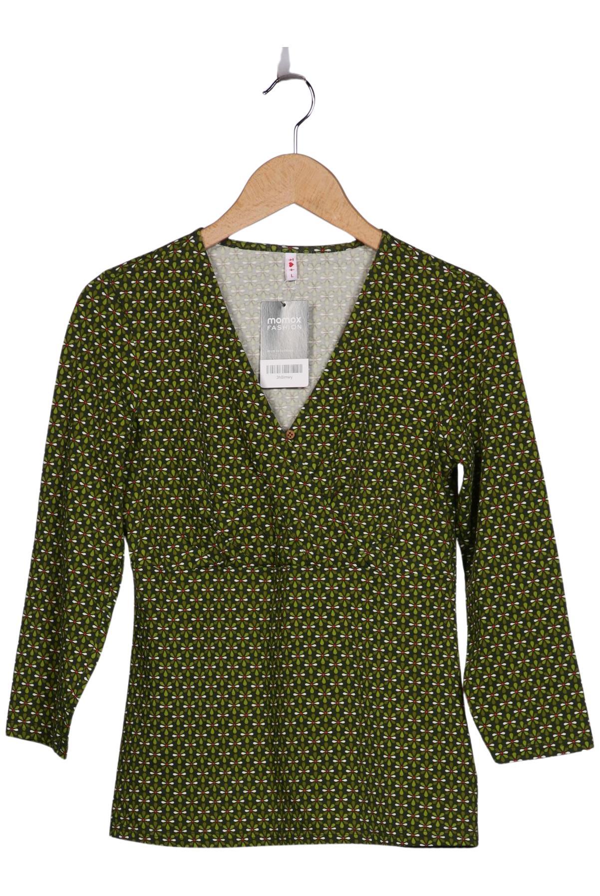 

Blutsgeschwister Damen Langarmshirt, grün, Gr. 42