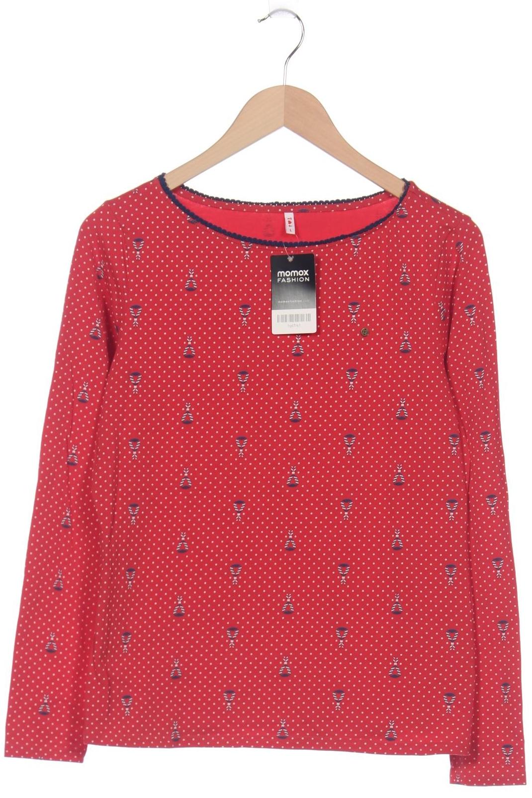 

Blutsgeschwister Damen Langarmshirt, rot, Gr. 42