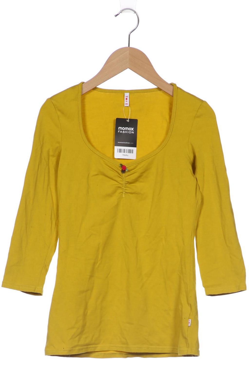 

Blutsgeschwister Damen Langarmshirt, gelb, Gr. 34