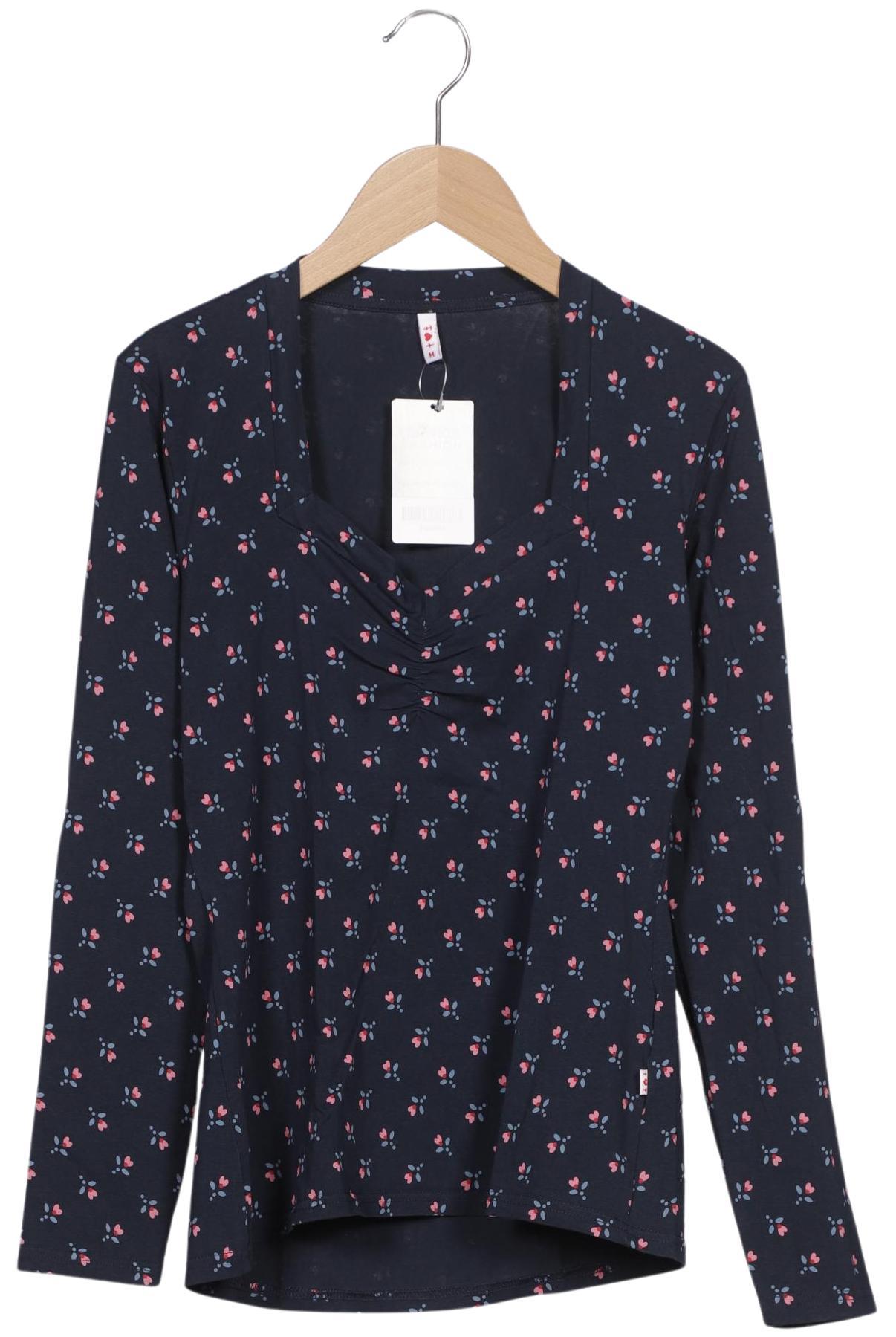 

Blutsgeschwister Damen Langarmshirt, marineblau, Gr. 38