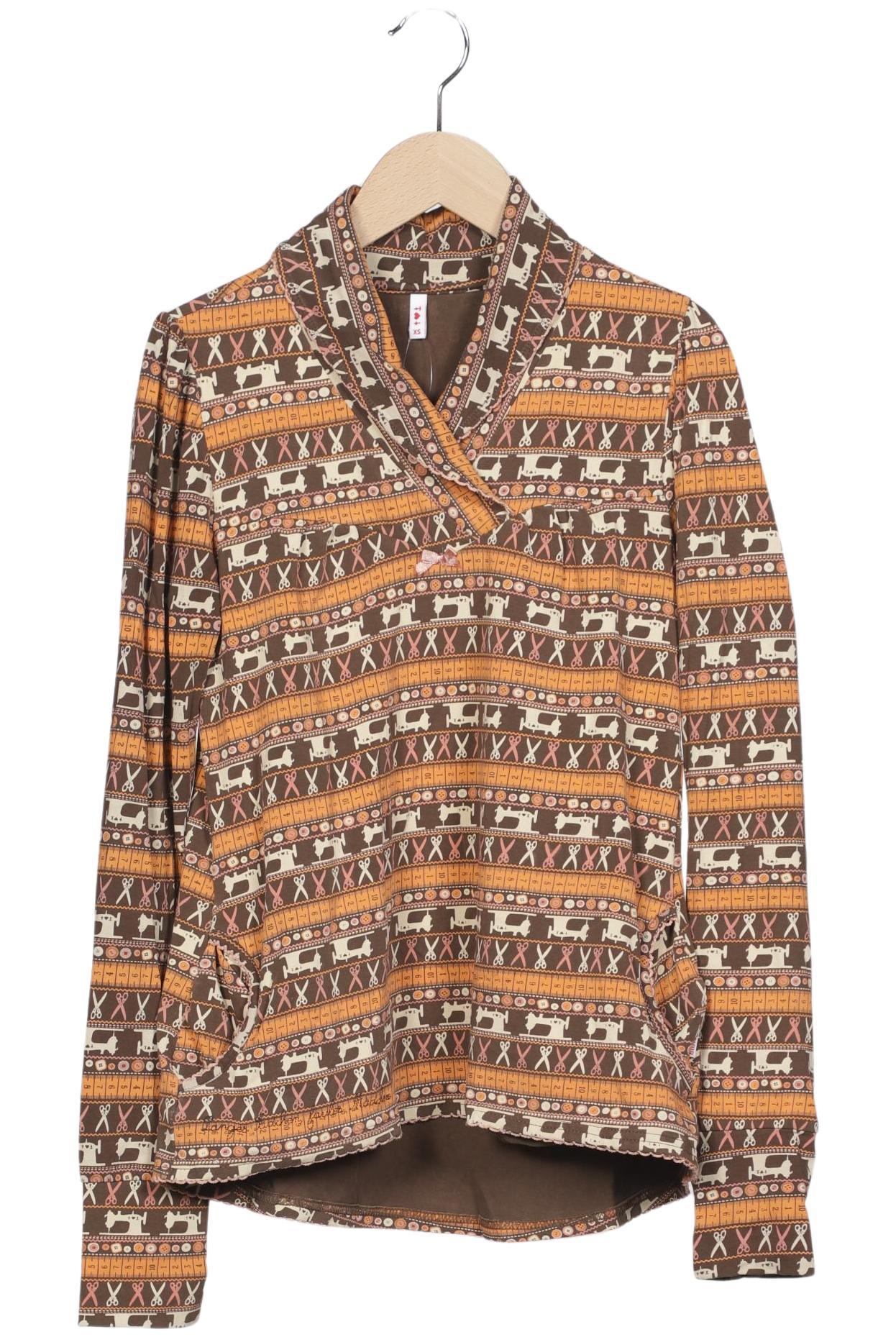 

Blutsgeschwister Damen Langarmshirt, braun, Gr. 34