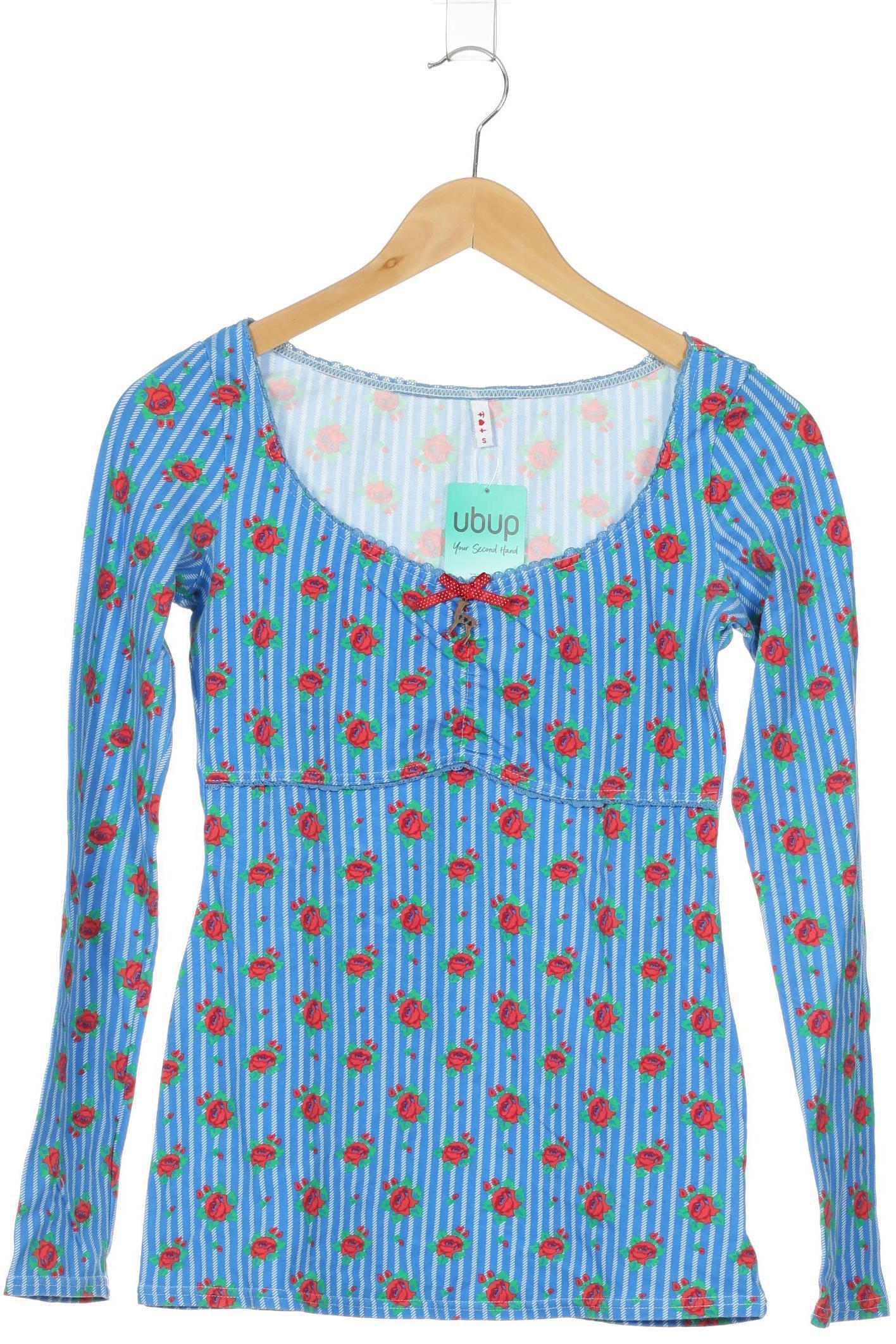 

Blutsgeschwister Damen Langarmshirt, blau, Gr.