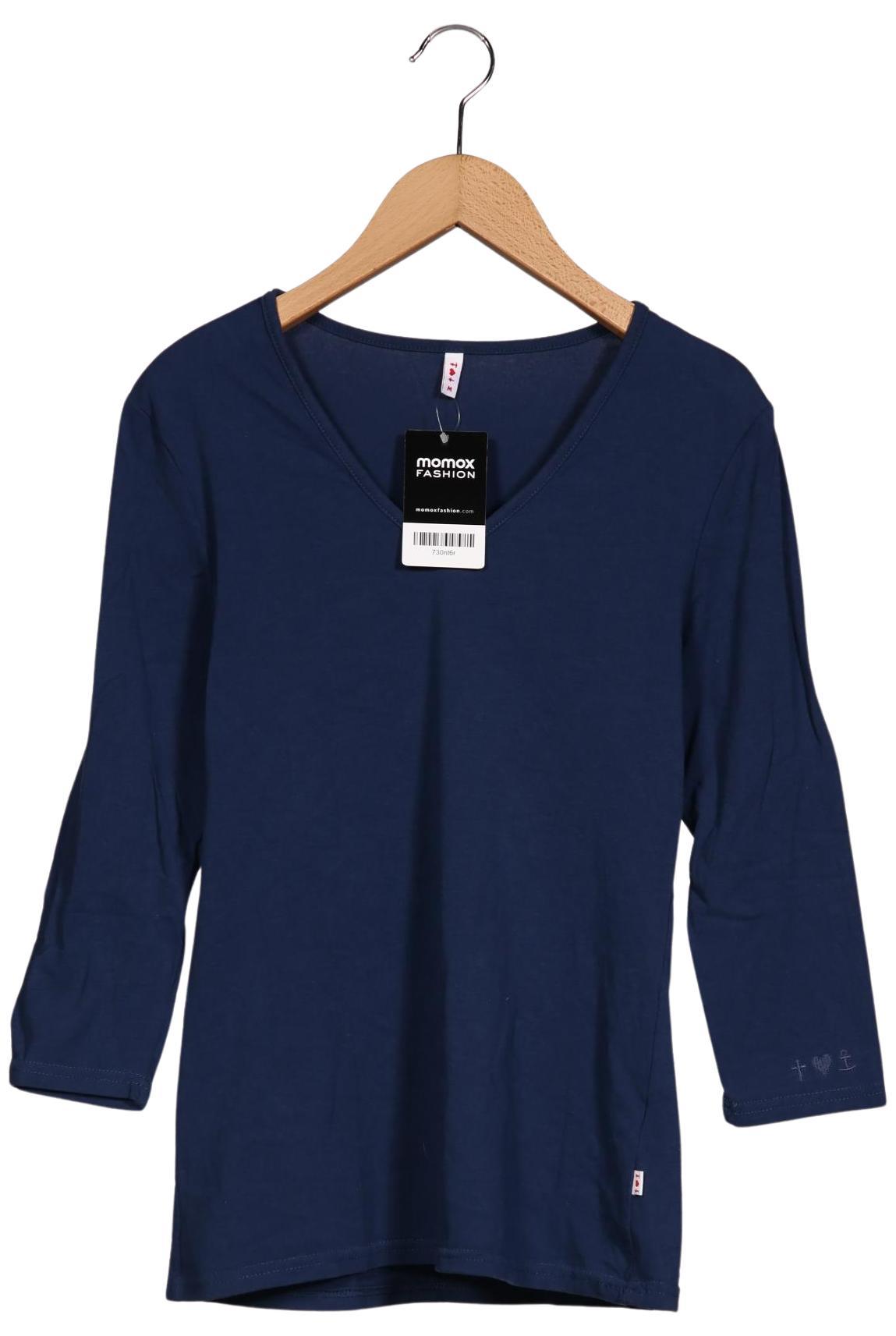 

Blutsgeschwister Damen Langarmshirt, marineblau, Gr. 38