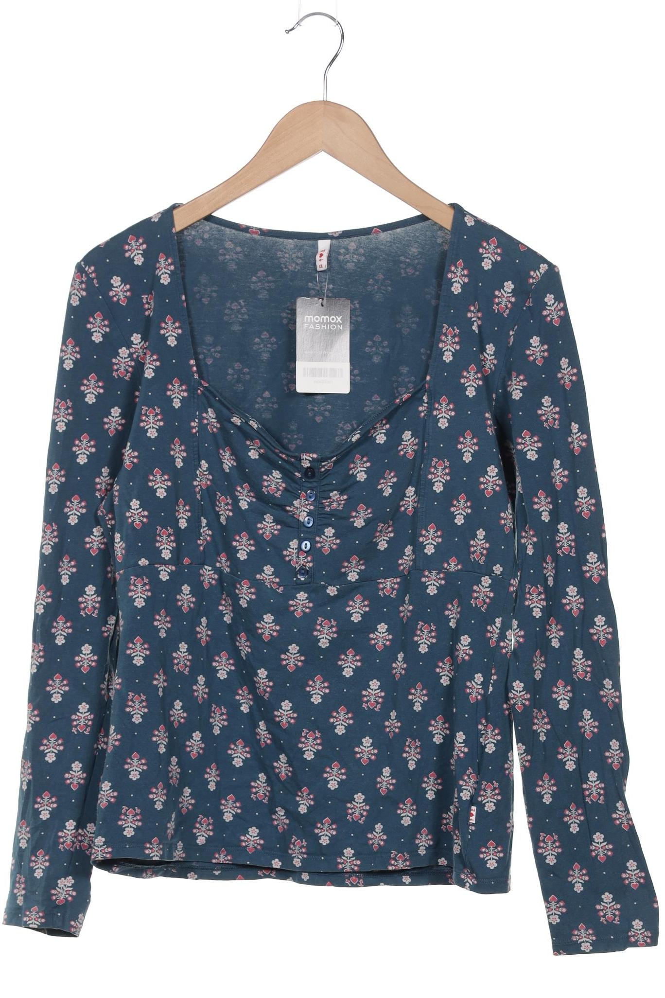 

Blutsgeschwister Damen Langarmshirt, marineblau, Gr. 44