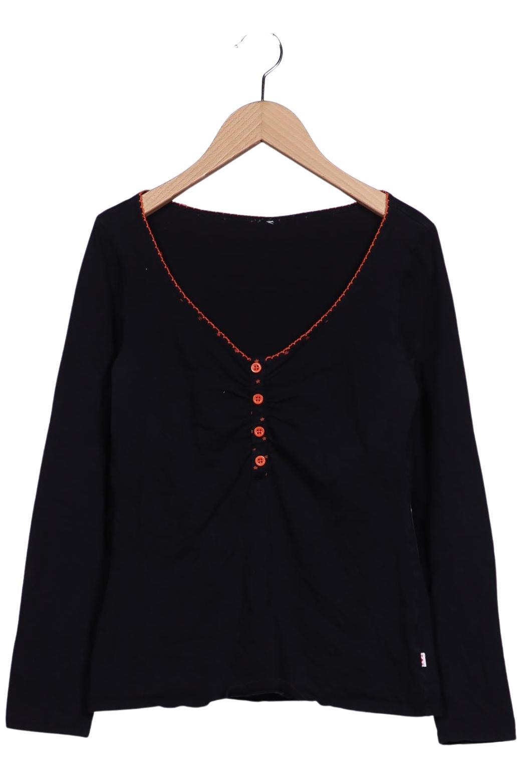 

Blutsgeschwister Damen Langarmshirt, schwarz, Gr. 38