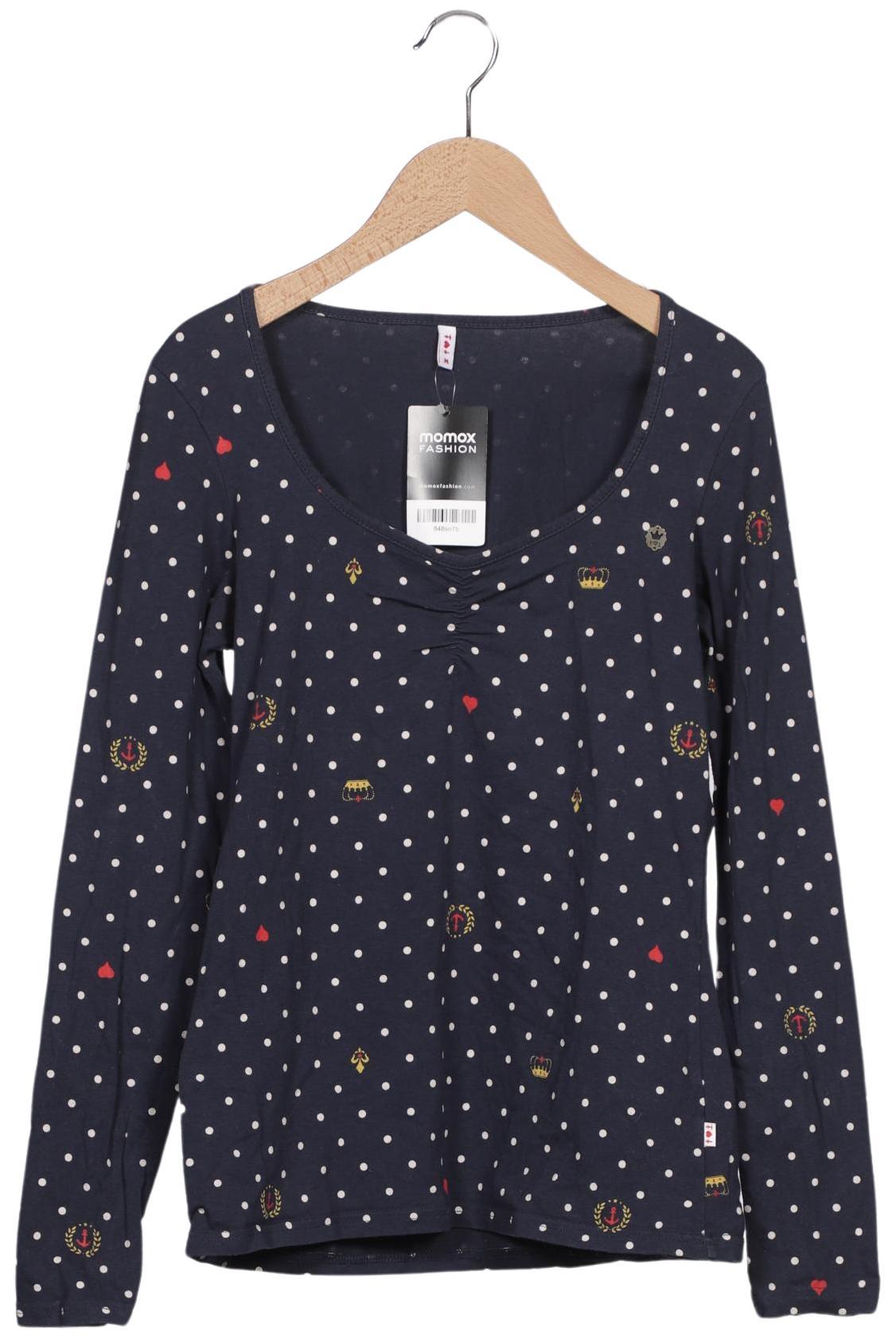 

Blutsgeschwister Damen Langarmshirt, marineblau, Gr. 38