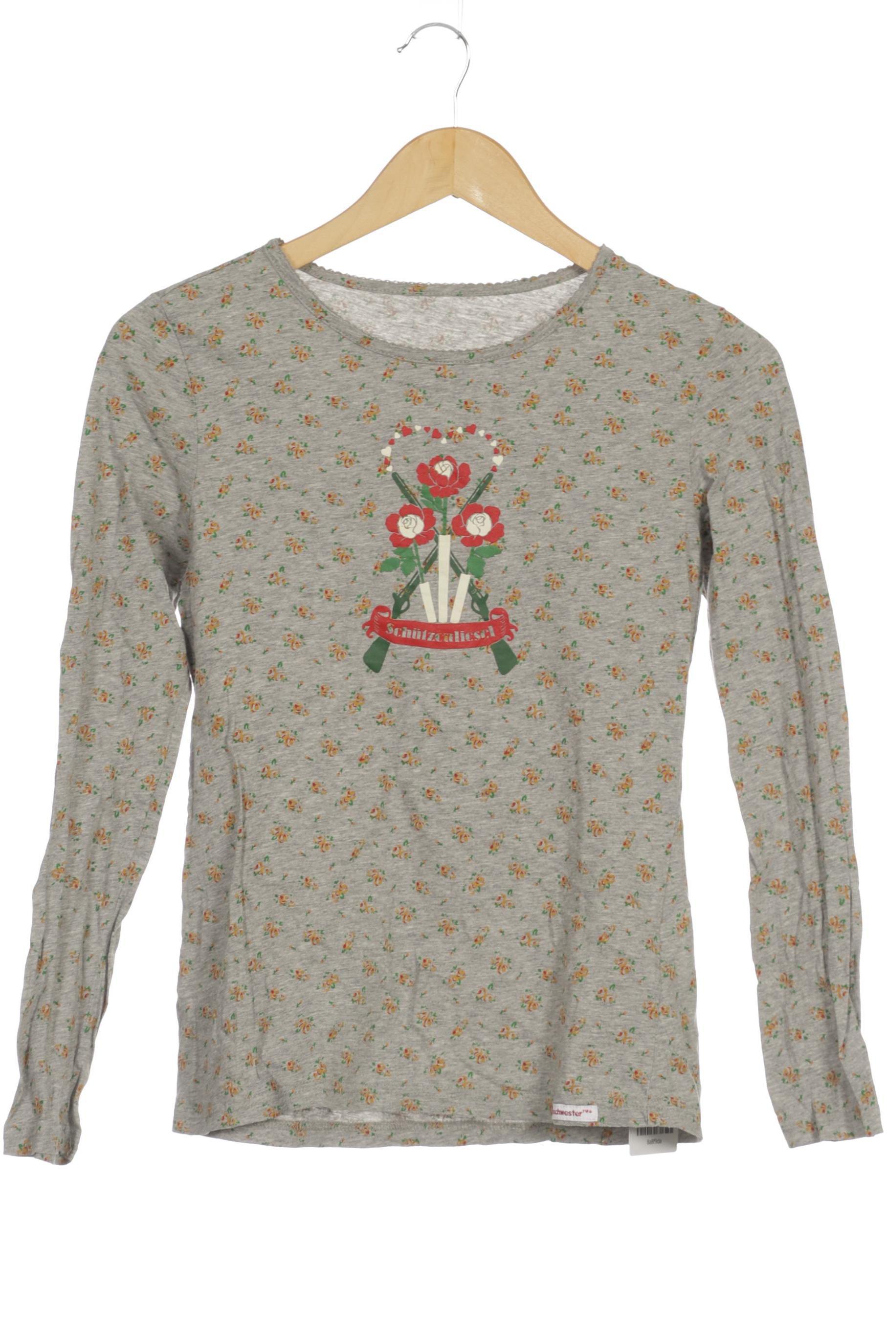 

Blutsgeschwister Damen Langarmshirt, grau, Gr.