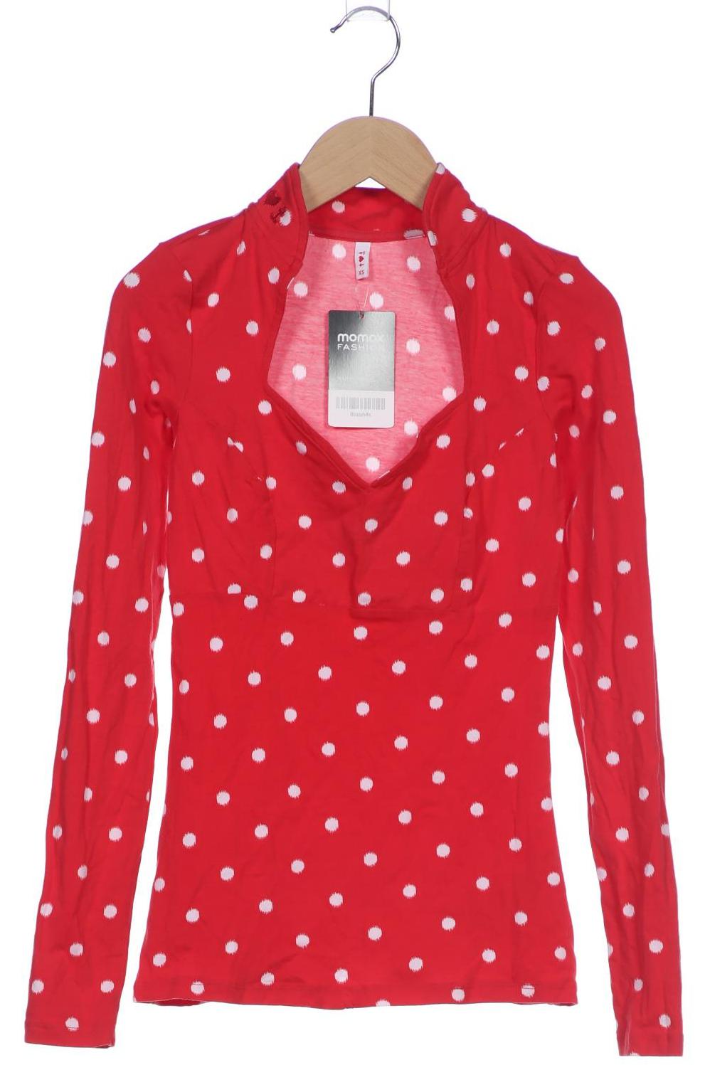 

Blutsgeschwister Damen Langarmshirt, rot, Gr. 34