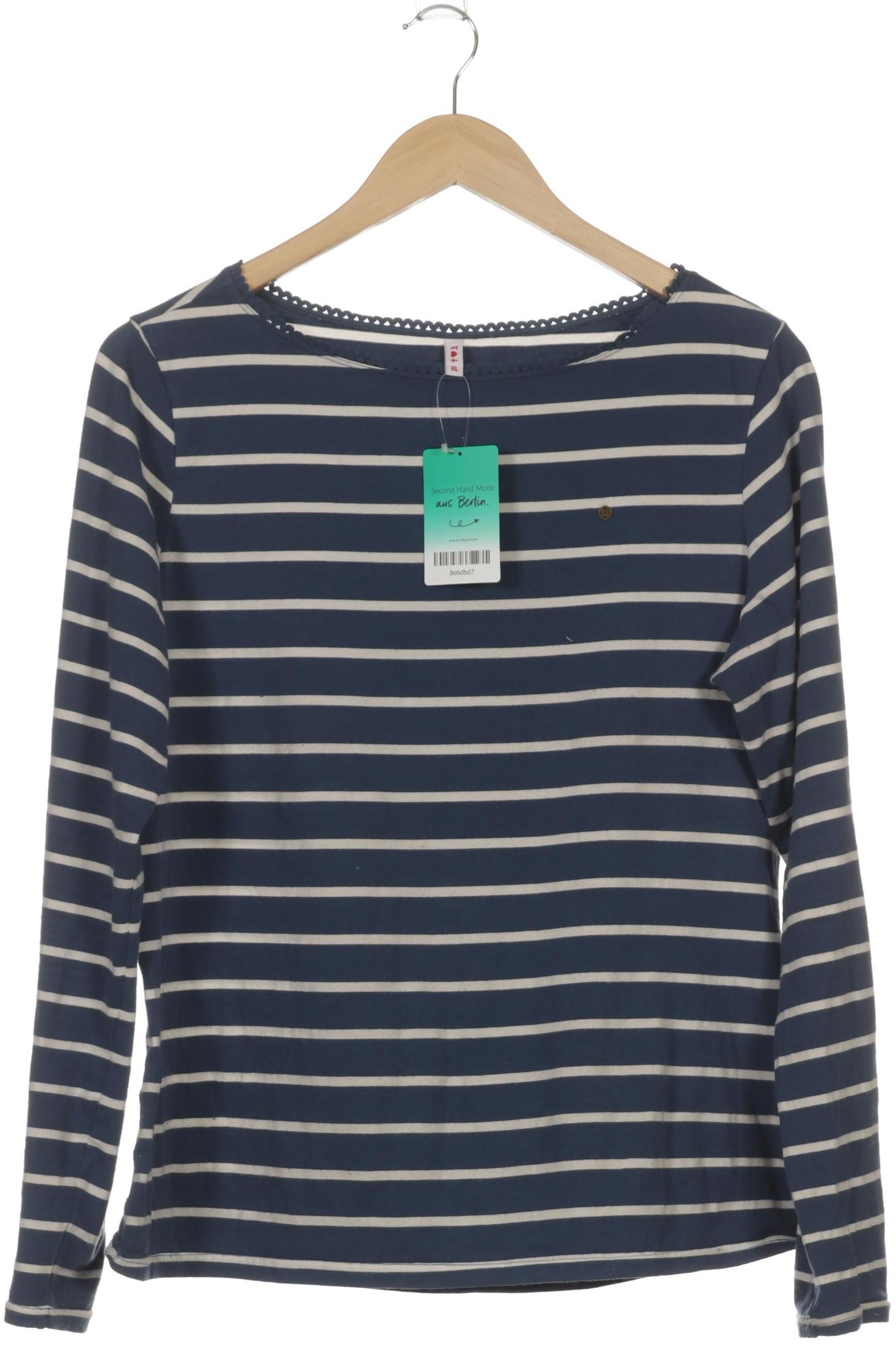 

Blutsgeschwister Damen Langarmshirt, blau, Gr.