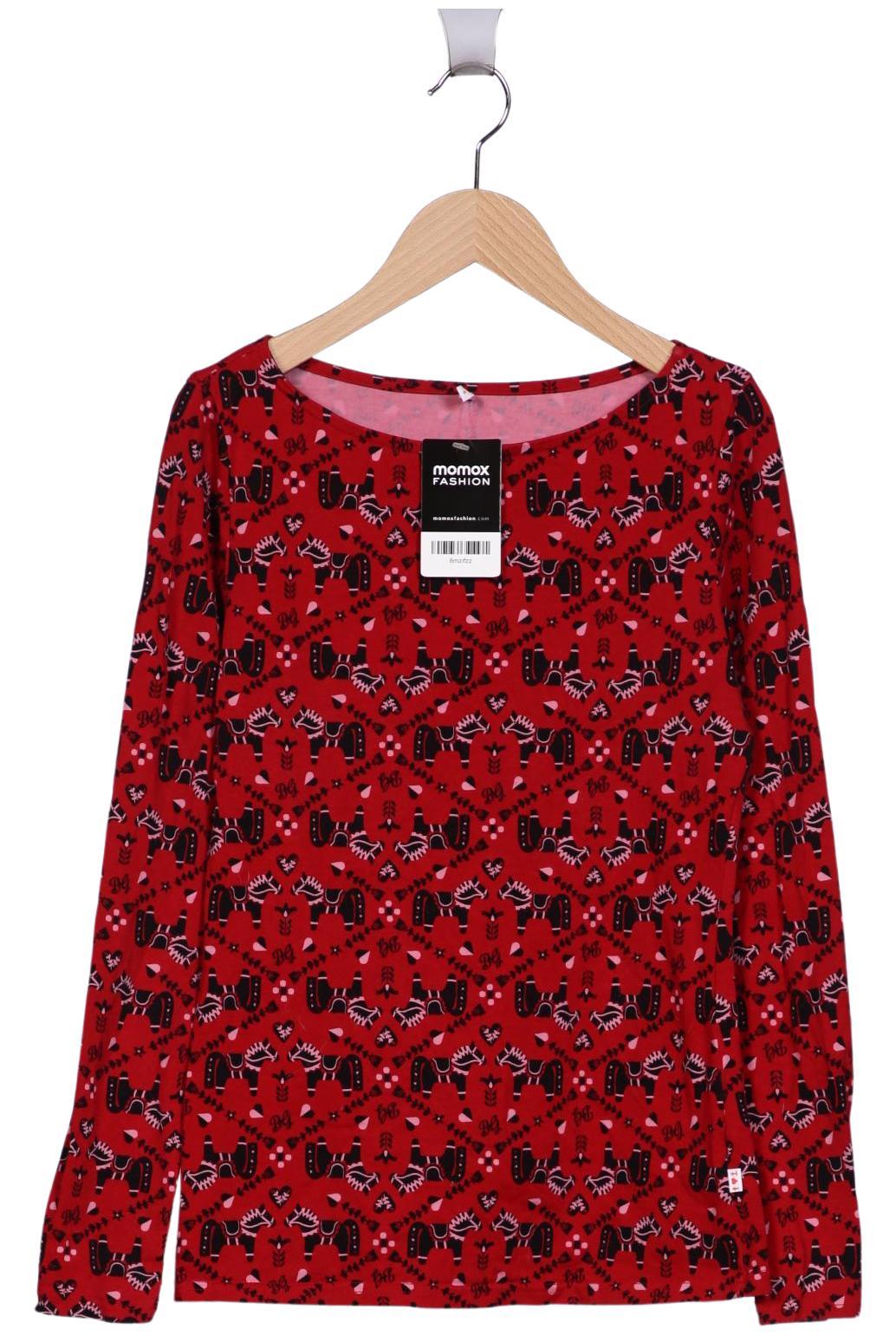 

Blutsgeschwister Damen Langarmshirt, rot, Gr. 36