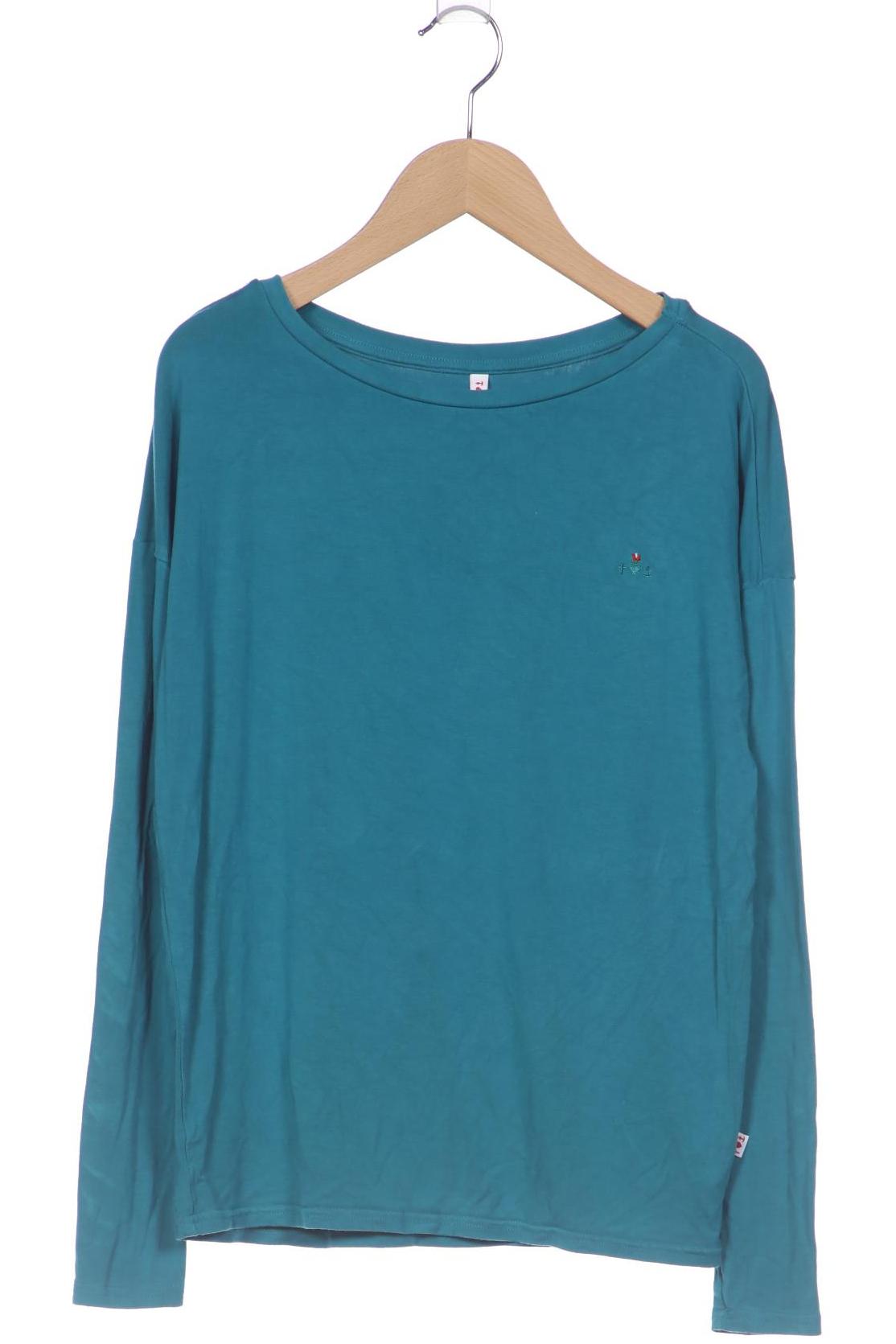 

Blutsgeschwister Damen Langarmshirt, blau, Gr. 36