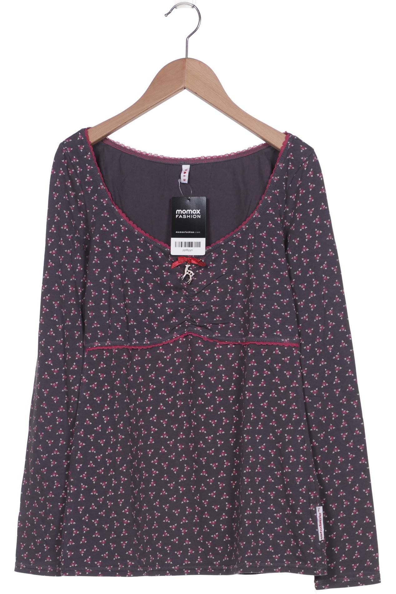 

Blutsgeschwister Damen Langarmshirt, grau, Gr. 38