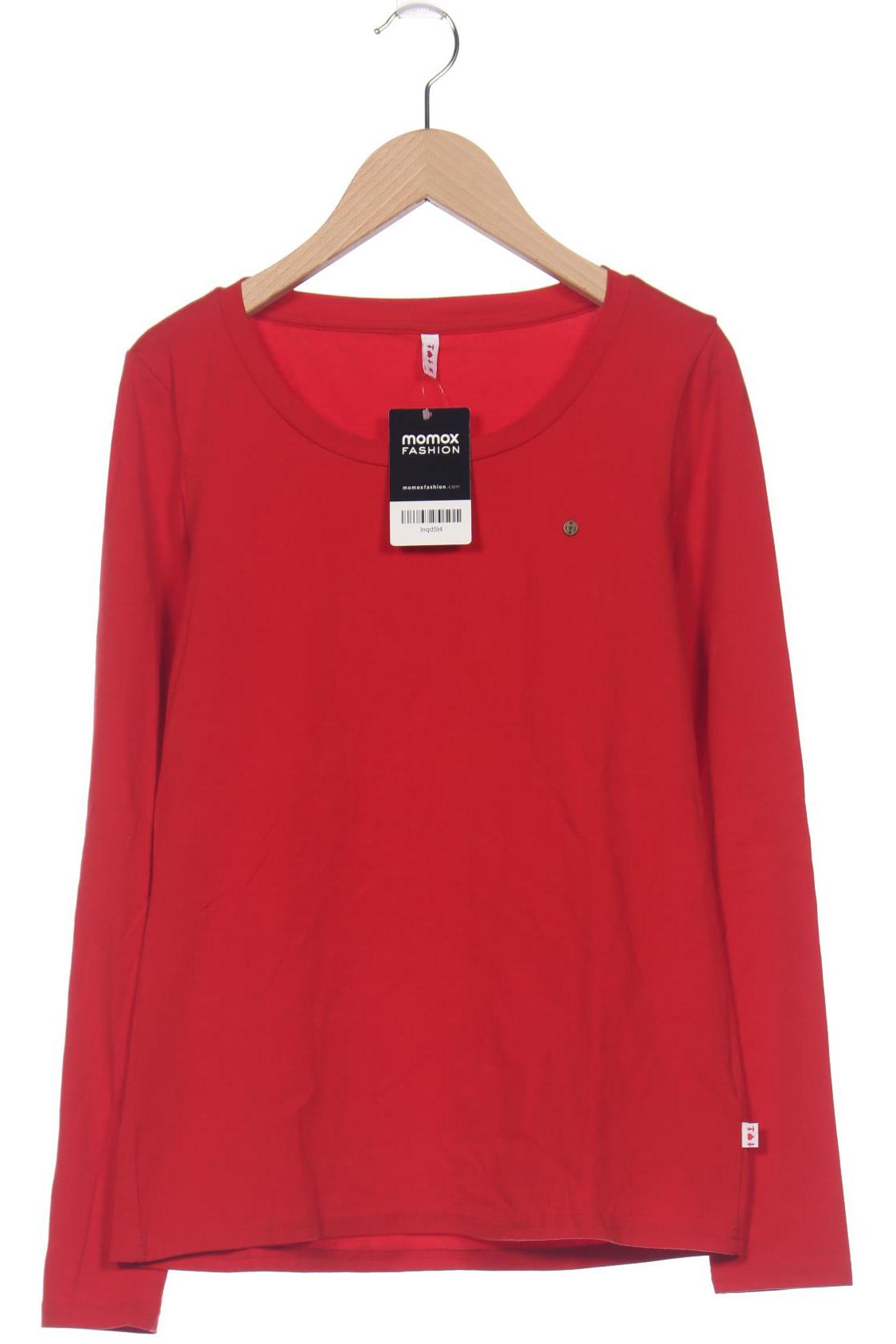 

Blutsgeschwister Damen Langarmshirt, rot, Gr. 38