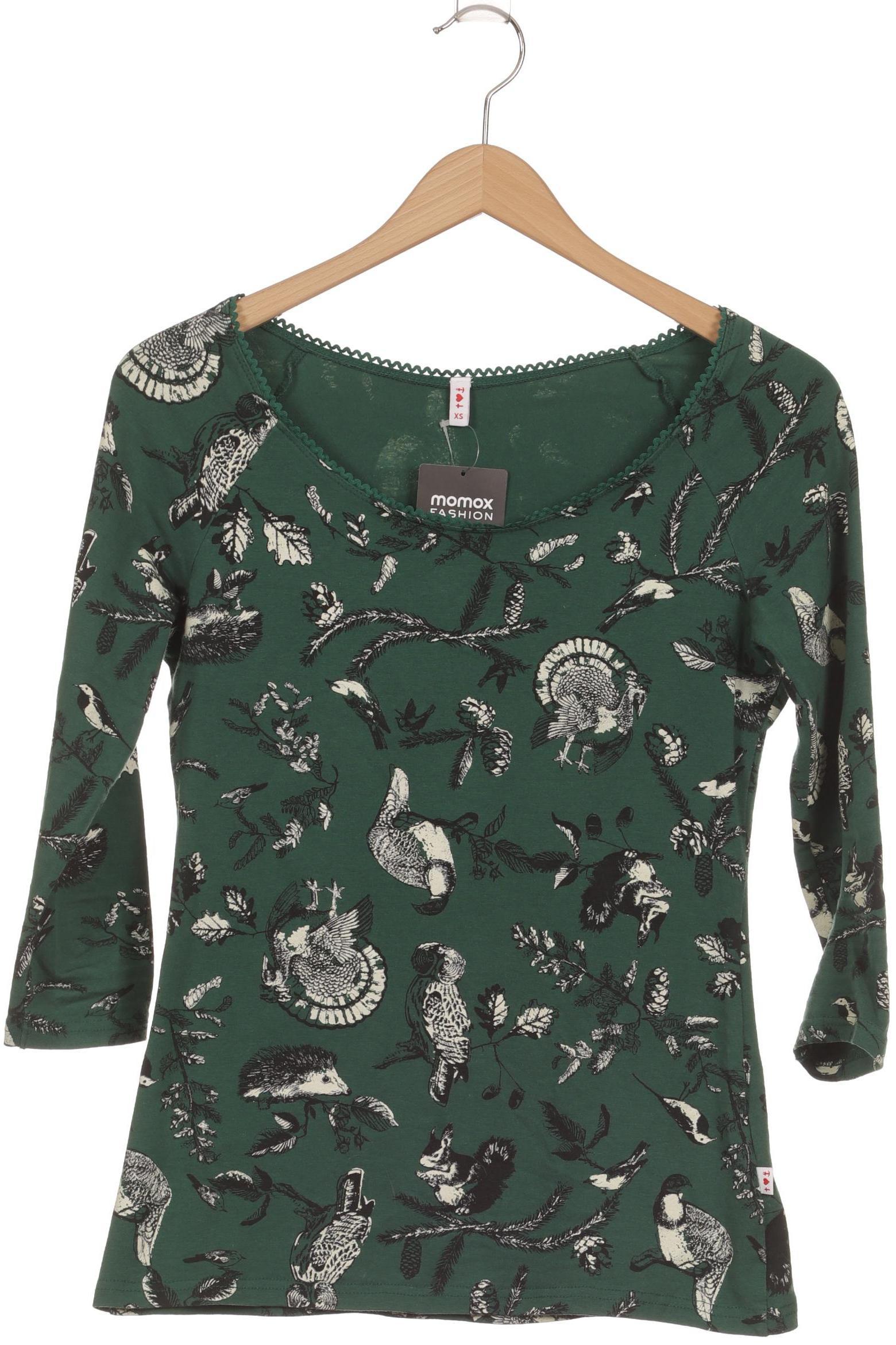 

Blutsgeschwister Damen Langarmshirt, grün, Gr.