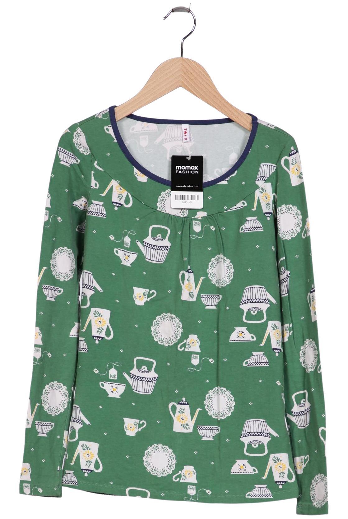 

Blutsgeschwister Damen Langarmshirt, grün, Gr. 34