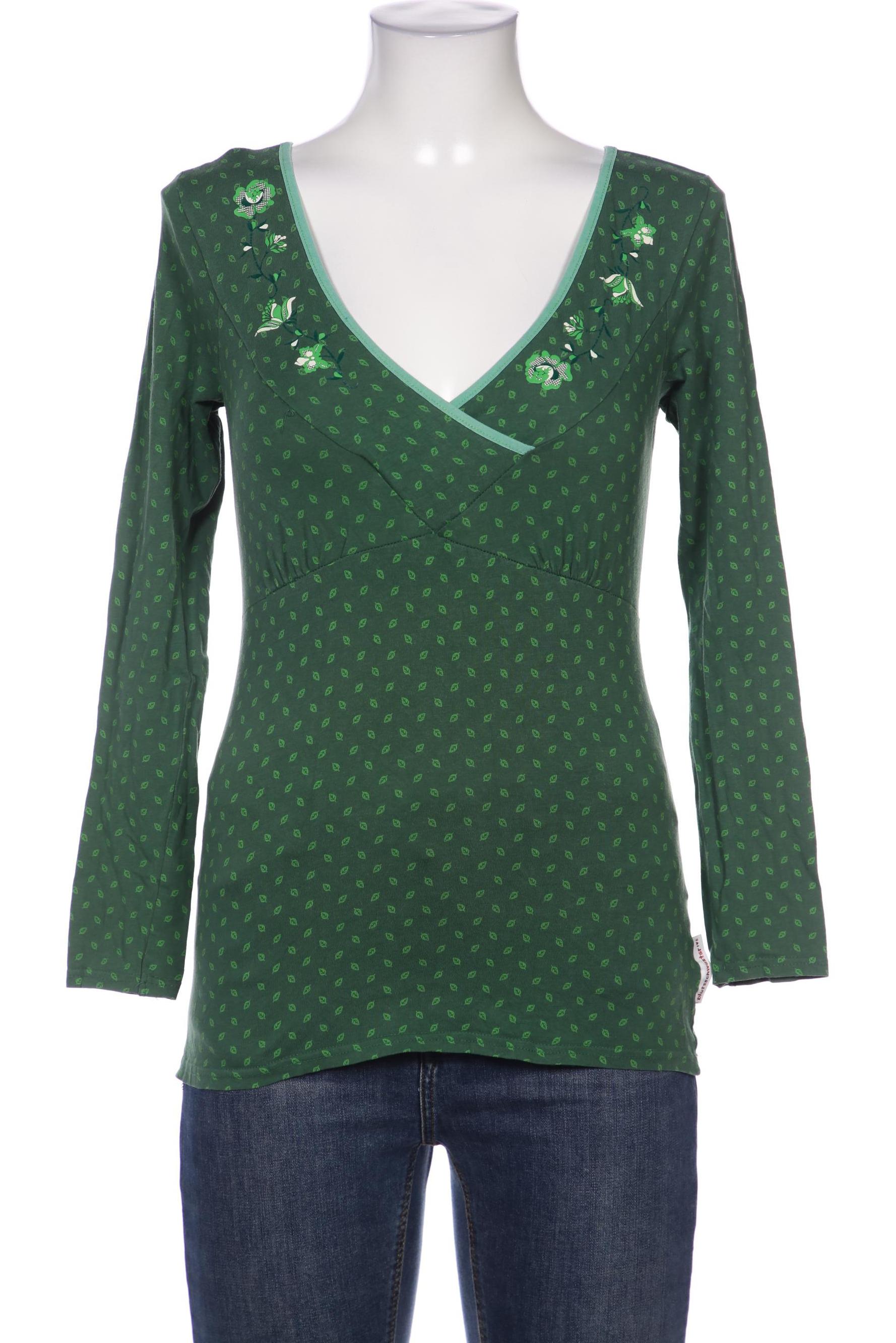 

Blutsgeschwister Damen Langarmshirt, grün, Gr. 36