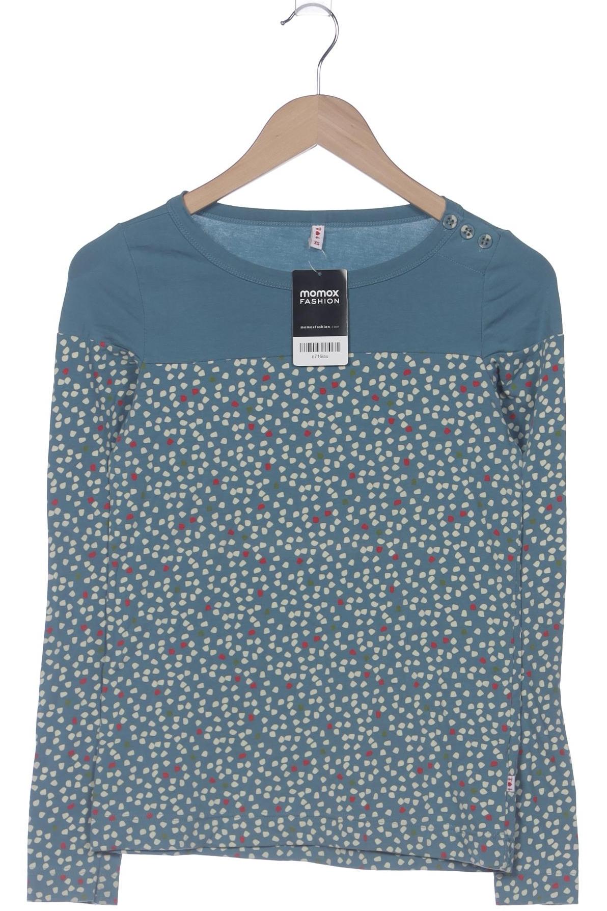 

Blutsgeschwister Damen Langarmshirt, blau, Gr. 34