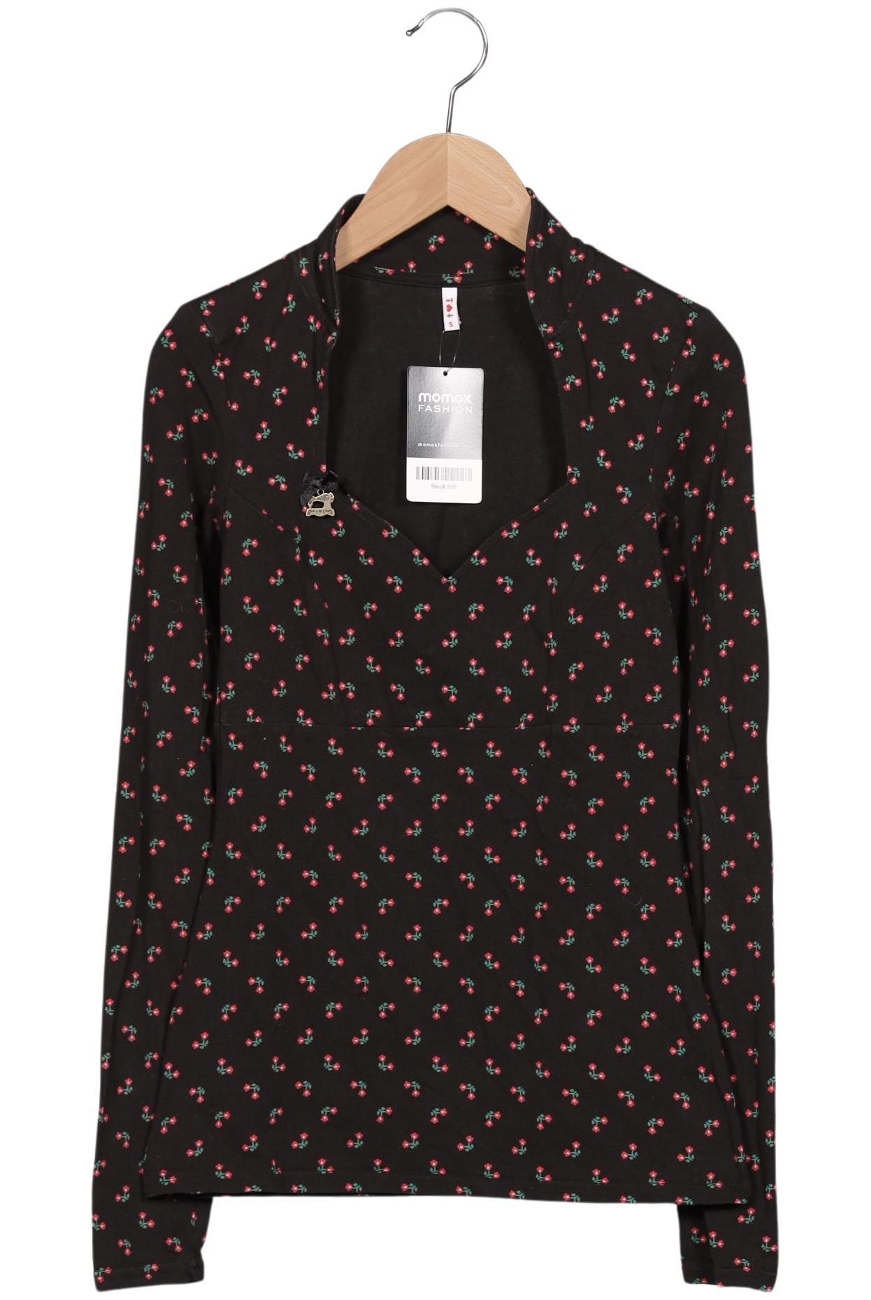 

Blutsgeschwister Damen Langarmshirt, schwarz, Gr. 36