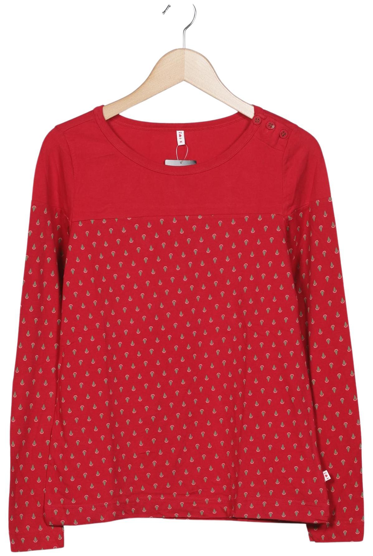 

Blutsgeschwister Damen Langarmshirt, rot, Gr. 38