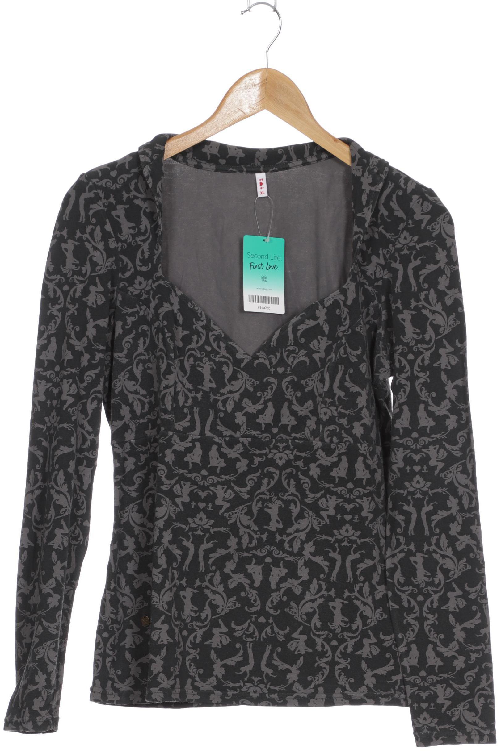 

Blutsgeschwister Damen Langarmshirt, grau, Gr.