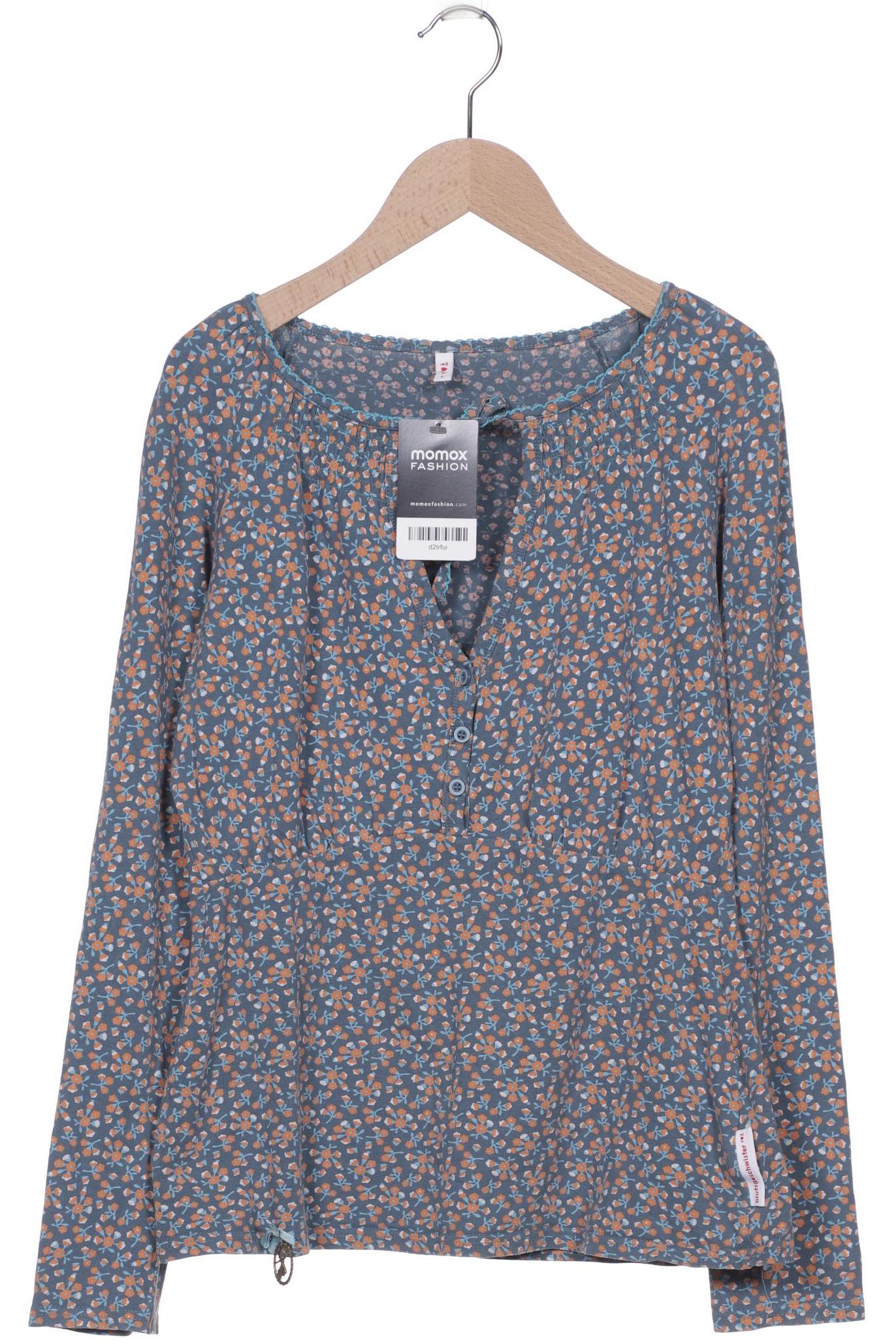 

Blutsgeschwister Damen Langarmshirt, blau
