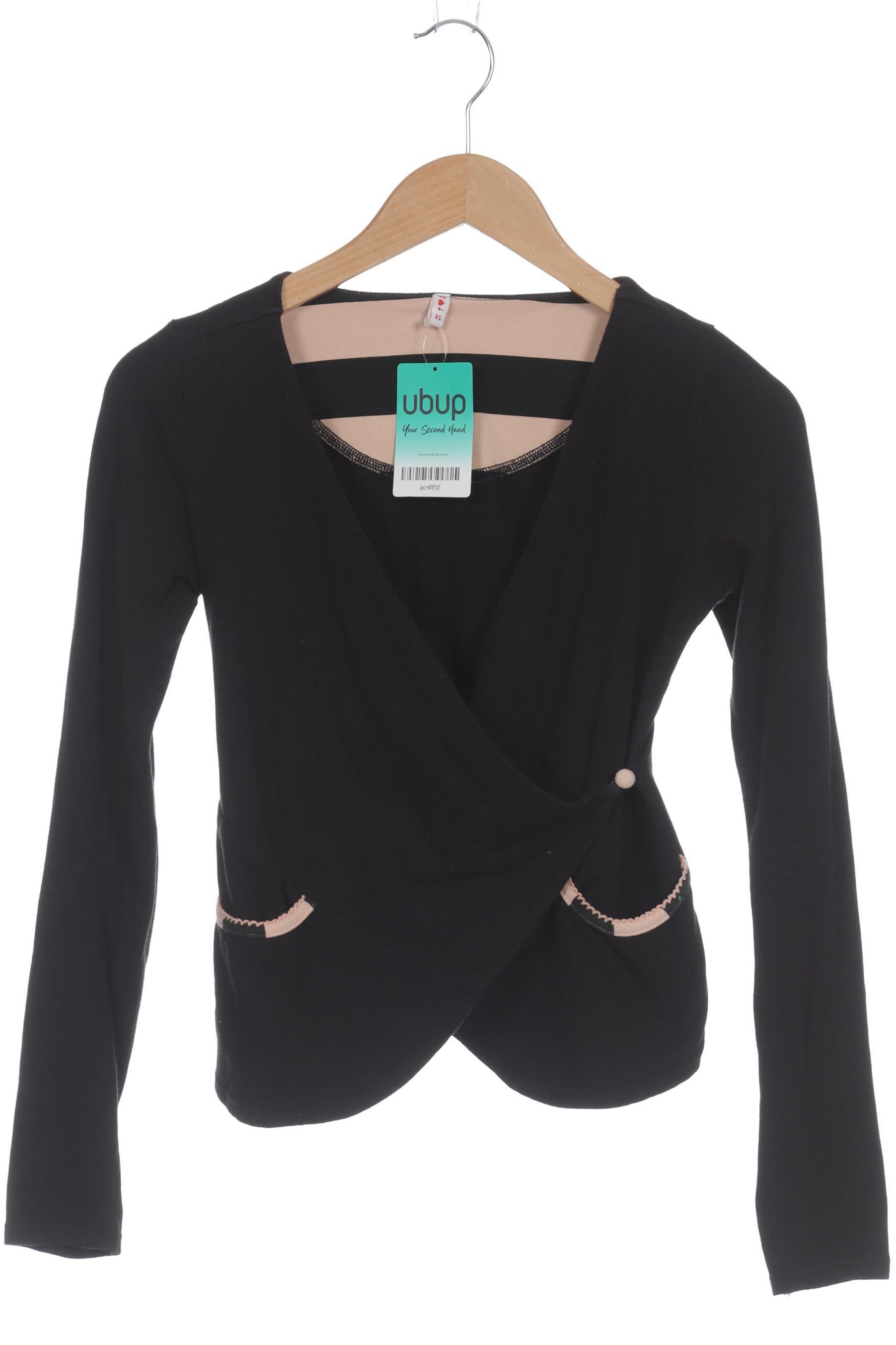 

Blutsgeschwister Damen Langarmshirt, schwarz, Gr.