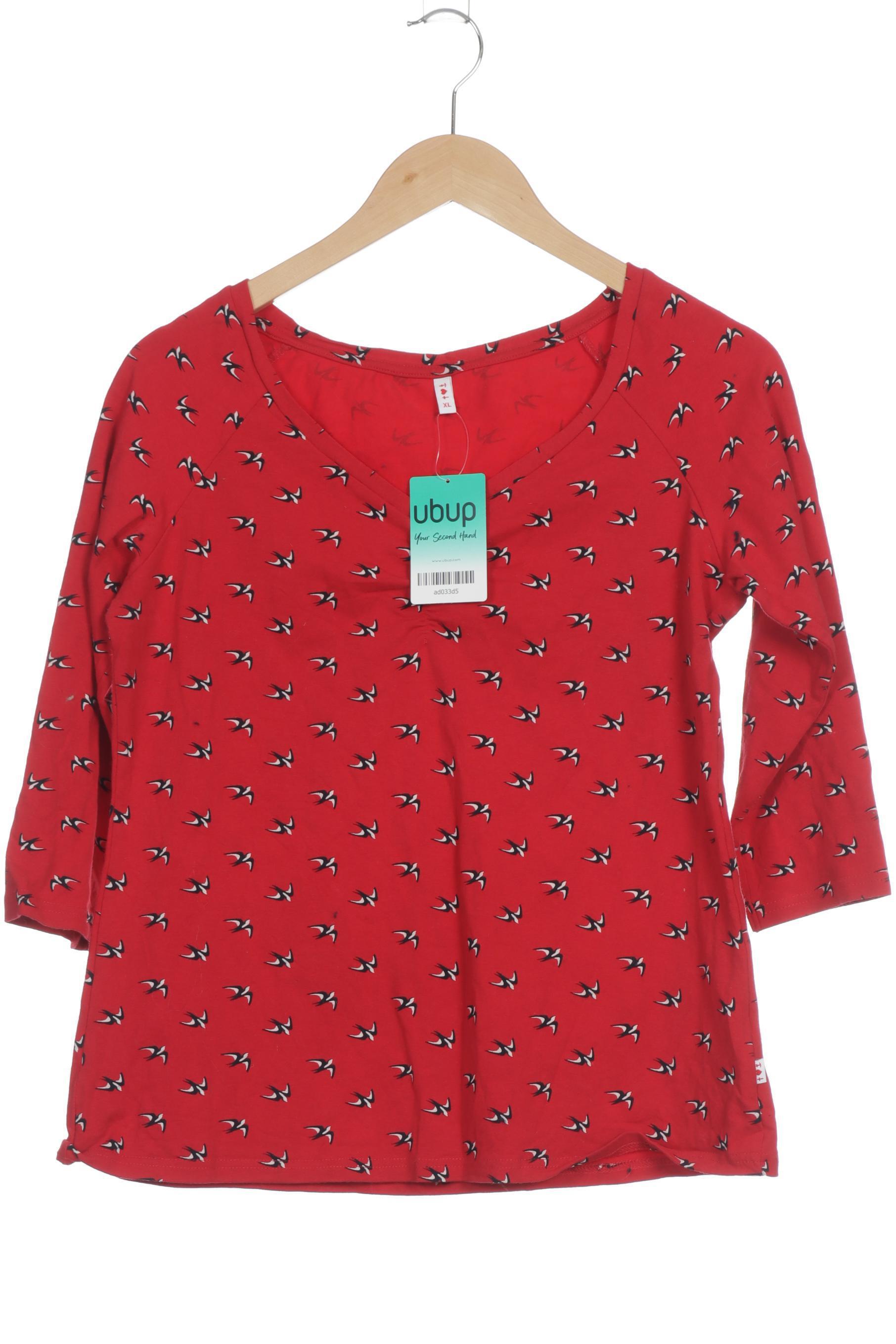 

Blutsgeschwister Damen Langarmshirt, rot, Gr.