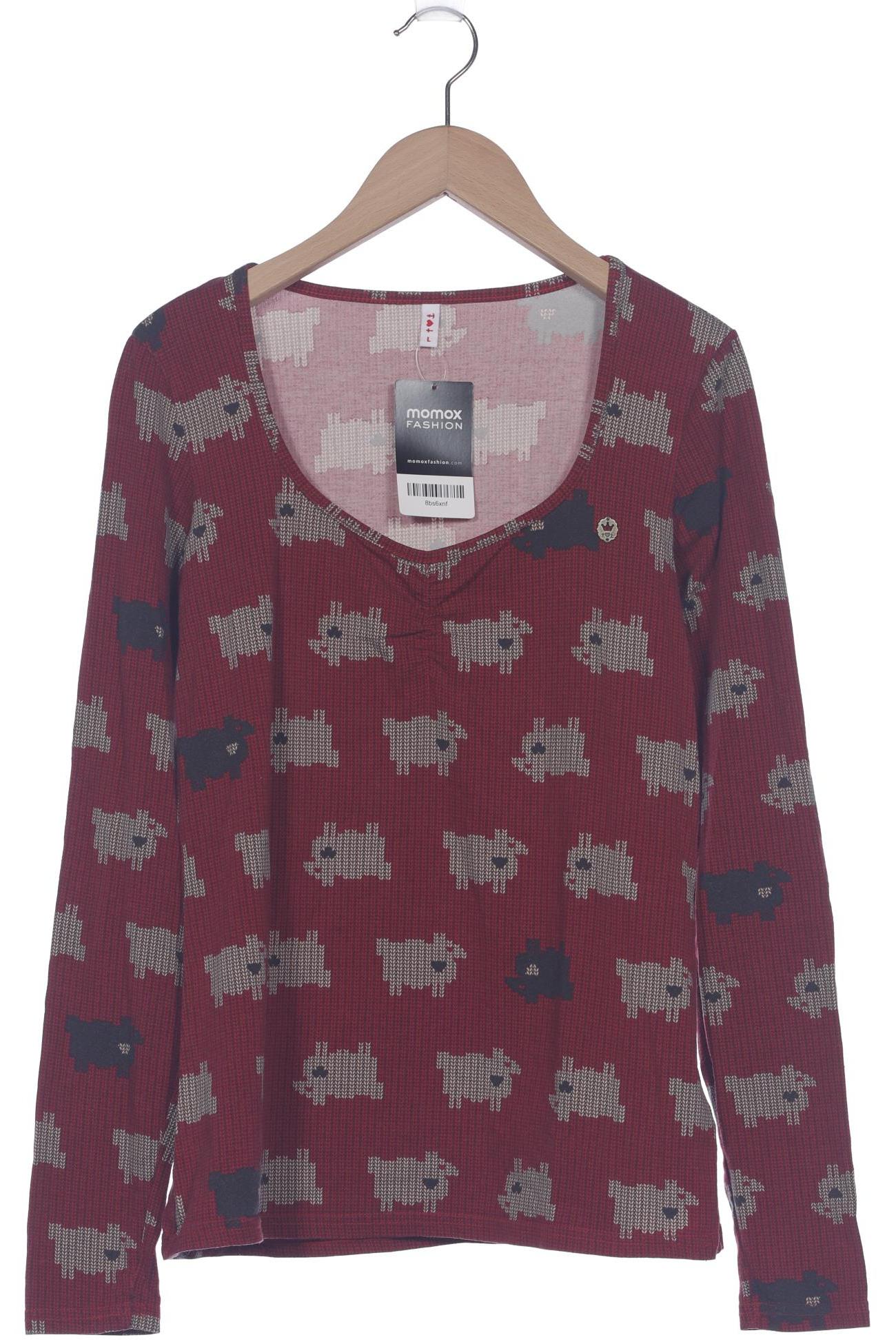 

Blutsgeschwister Damen Langarmshirt, rot, Gr. 42