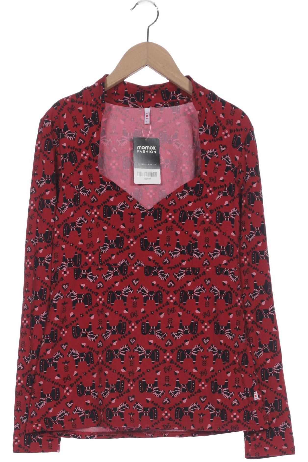 

Blutsgeschwister Damen Langarmshirt, rot, Gr. 42