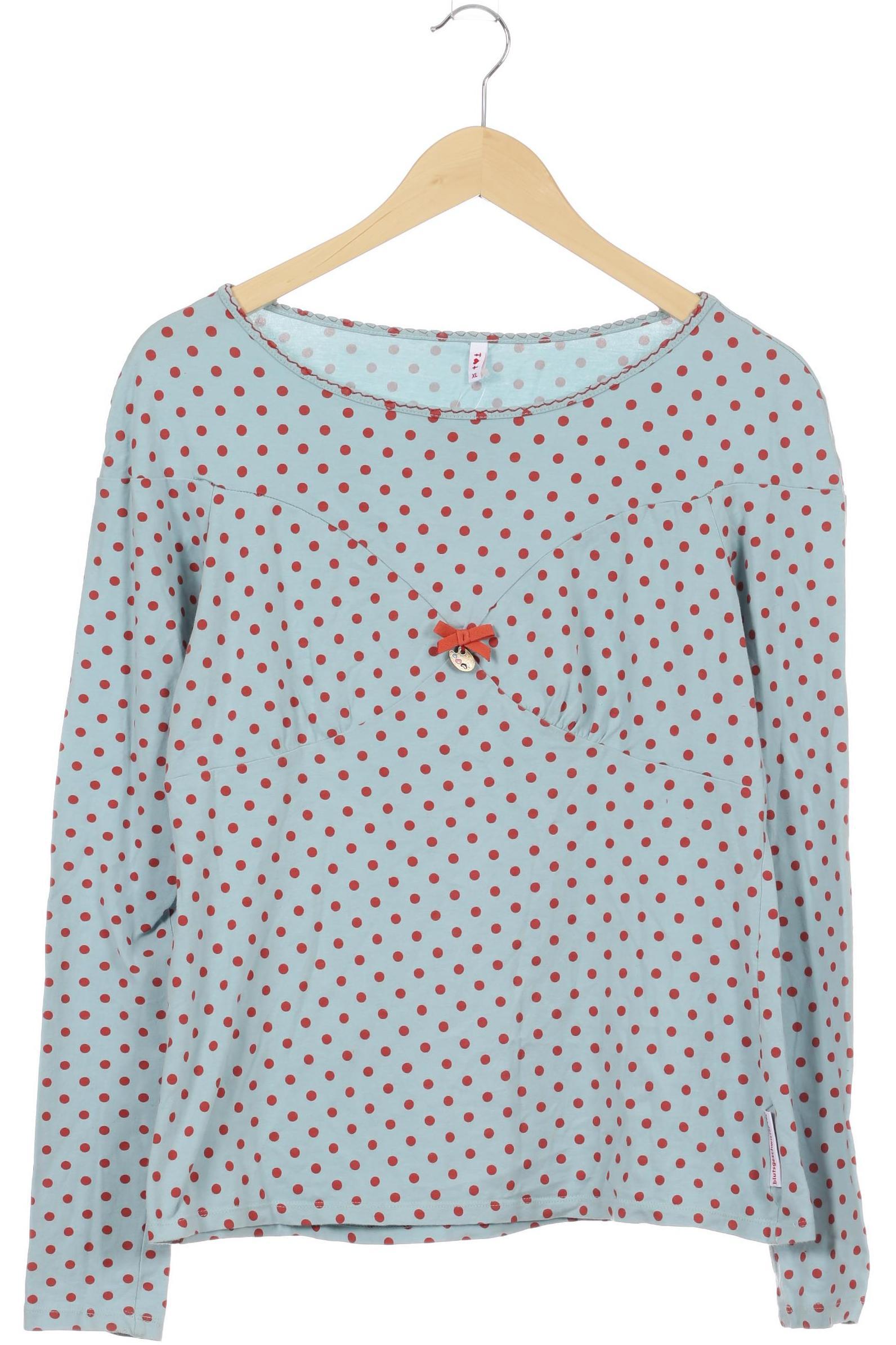 

Blutsgeschwister Damen Langarmshirt, blau, Gr.