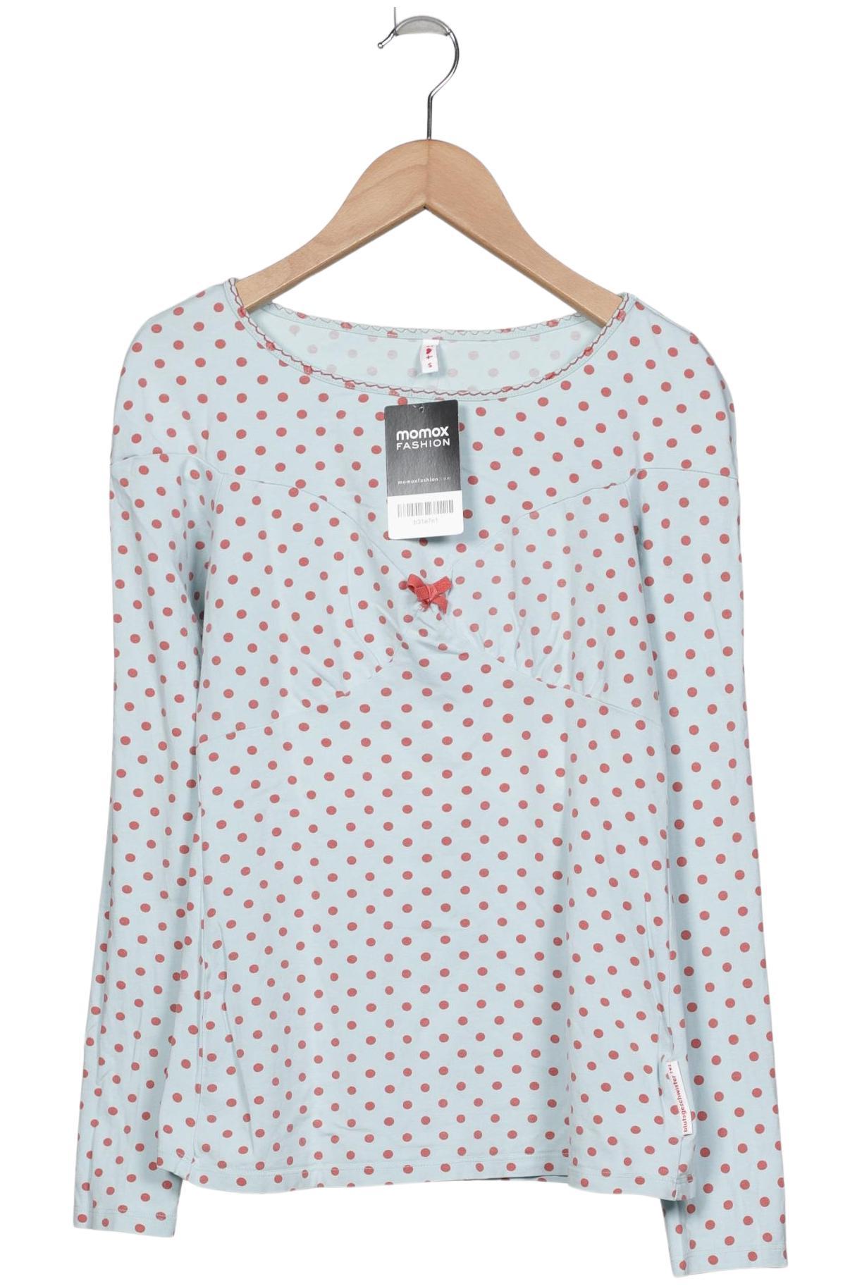 

Blutsgeschwister Damen Langarmshirt, hellblau, Gr. 36