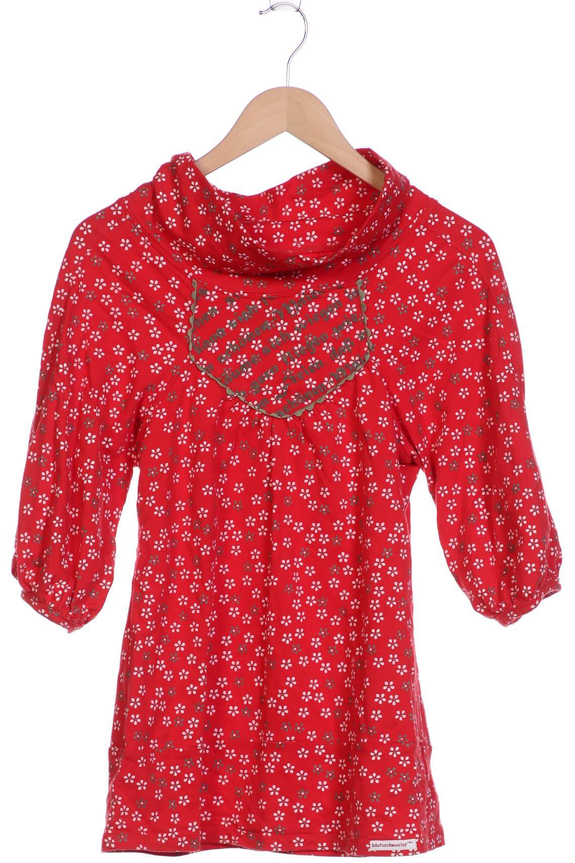 

Blutsgeschwister Damen Langarmshirt, rot